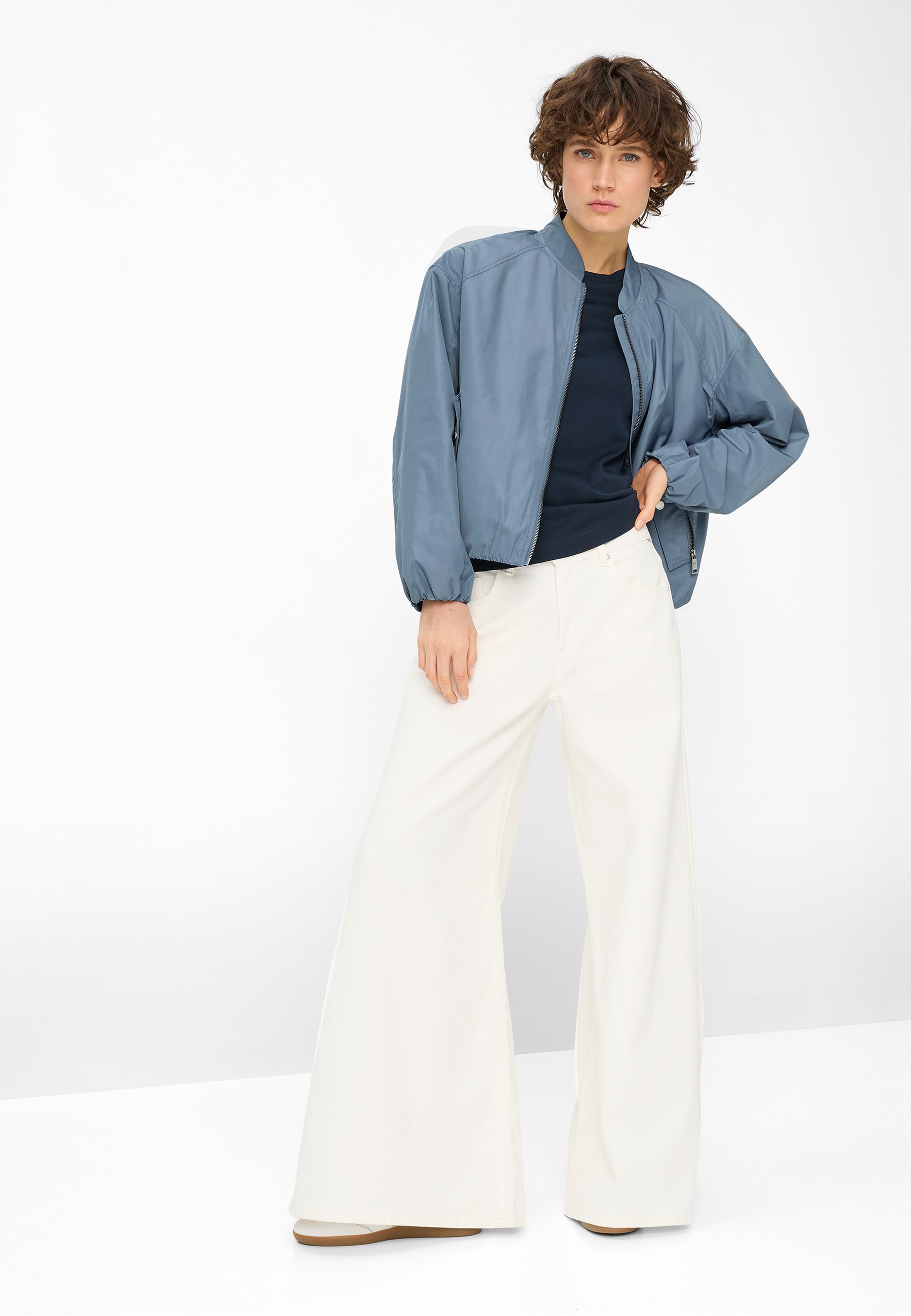 Fuchs Schmitt Blouson Stehkragen, Regular Fit, Rückenfalten