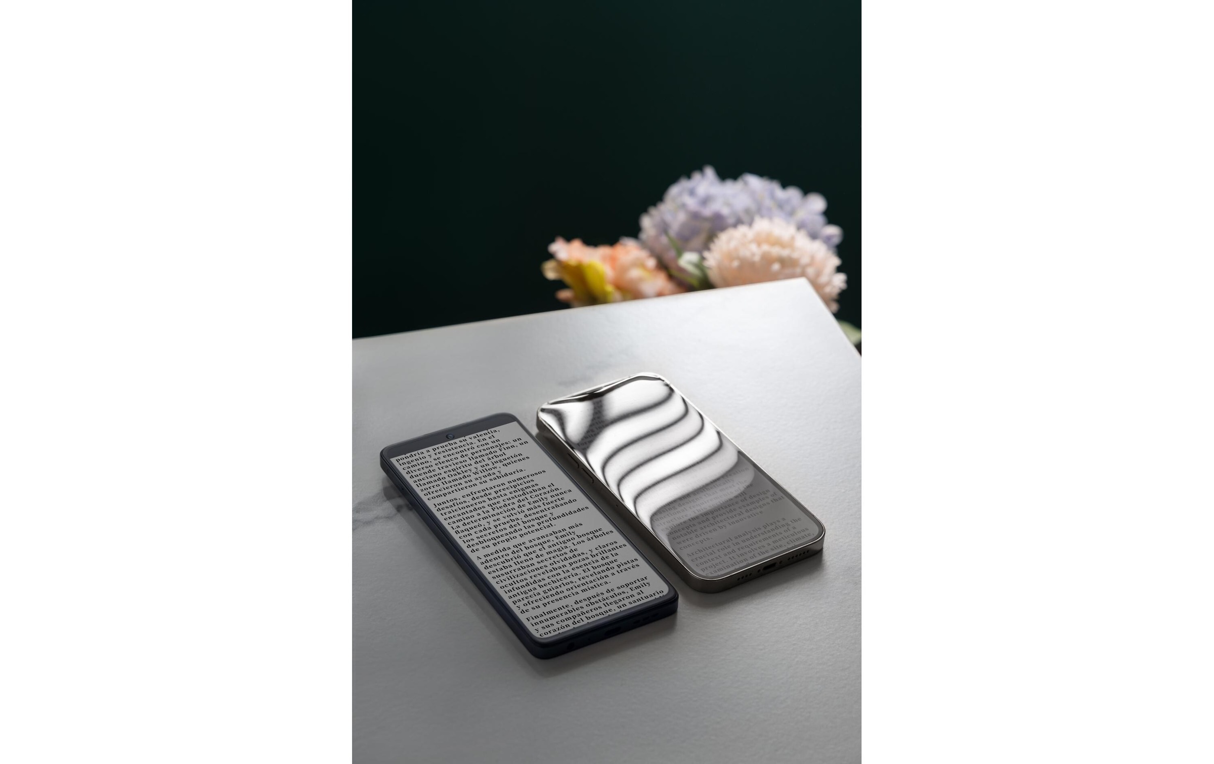 TCL Smartphone »50 NXTPAPER 256 GB«, Grau, Schwarz