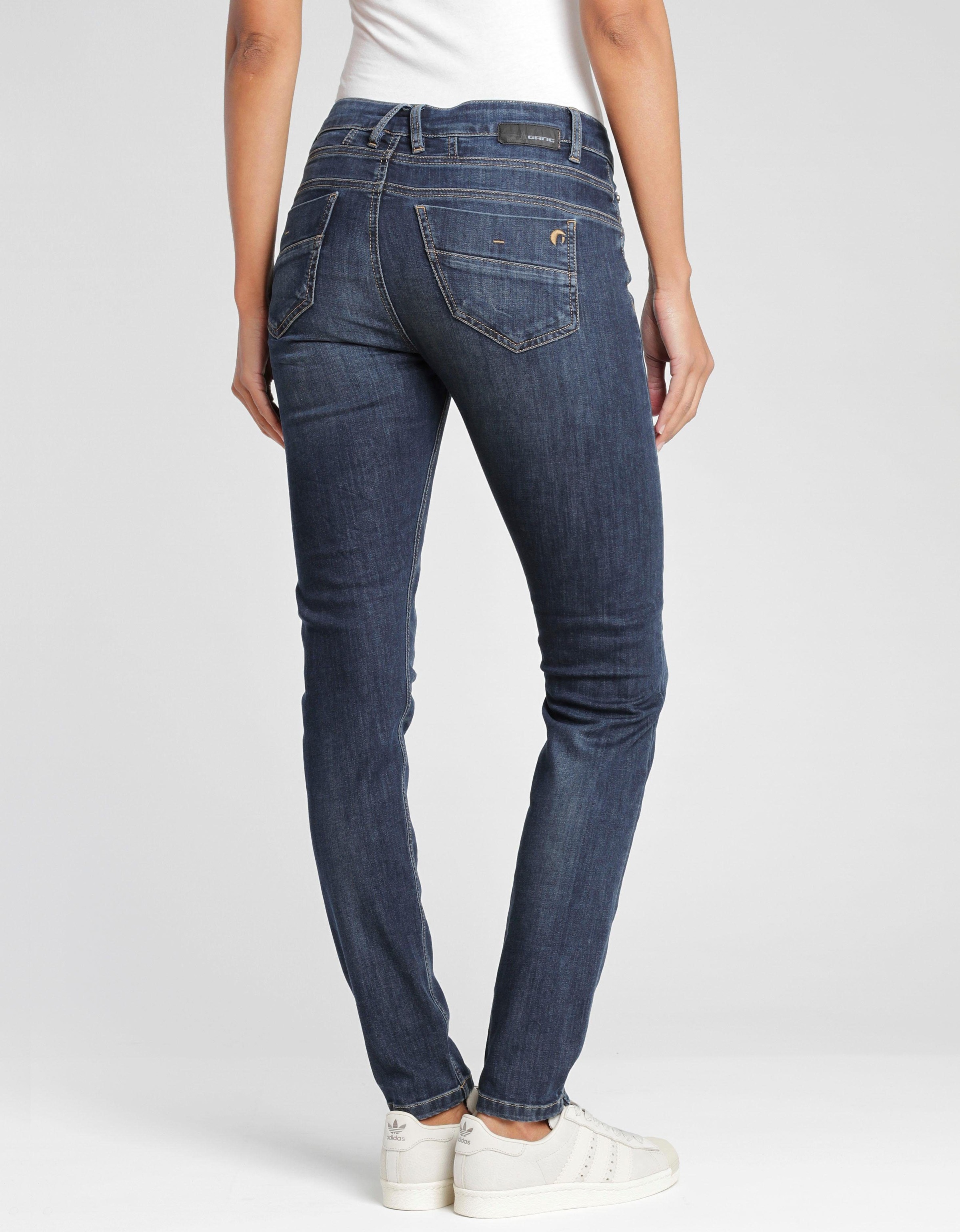 Image of GANG Slim-fit-Jeans »Gioia«, im tollen Used-Look bei Ackermann Versand Schweiz