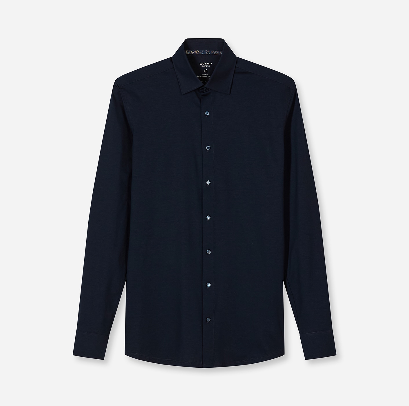 OLYMP Chemise à manches longues »Level Five 24/Seven« Businesshemd, body fit, New York Kentkragen, Jersey