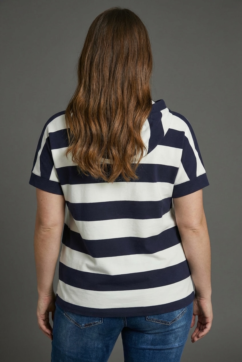 KangaROOS T-shirt à capuche Kurzarmshirt, mit Kapuze, hüftlange Schnittform, grosse Grössen