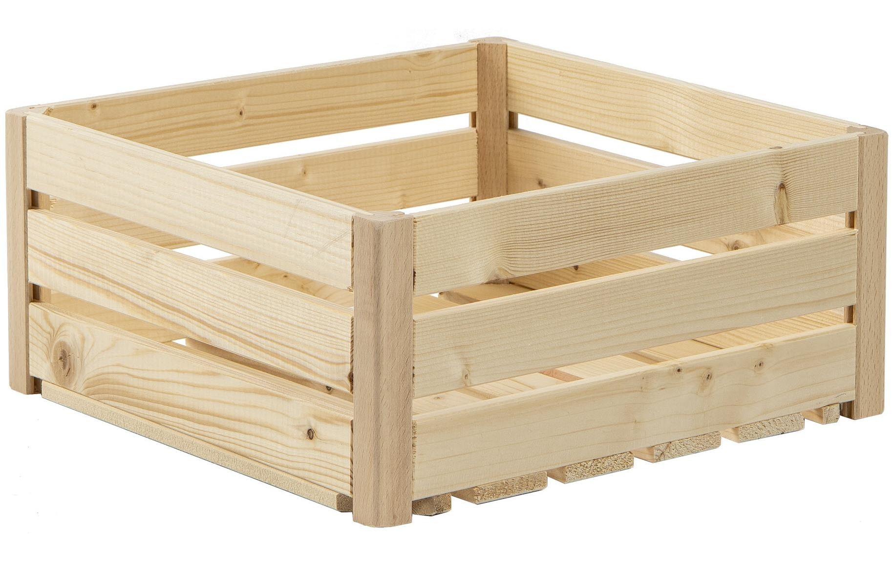 Holz Zollhaus Holzkiste »Holz Zollhaus Holzharasse«