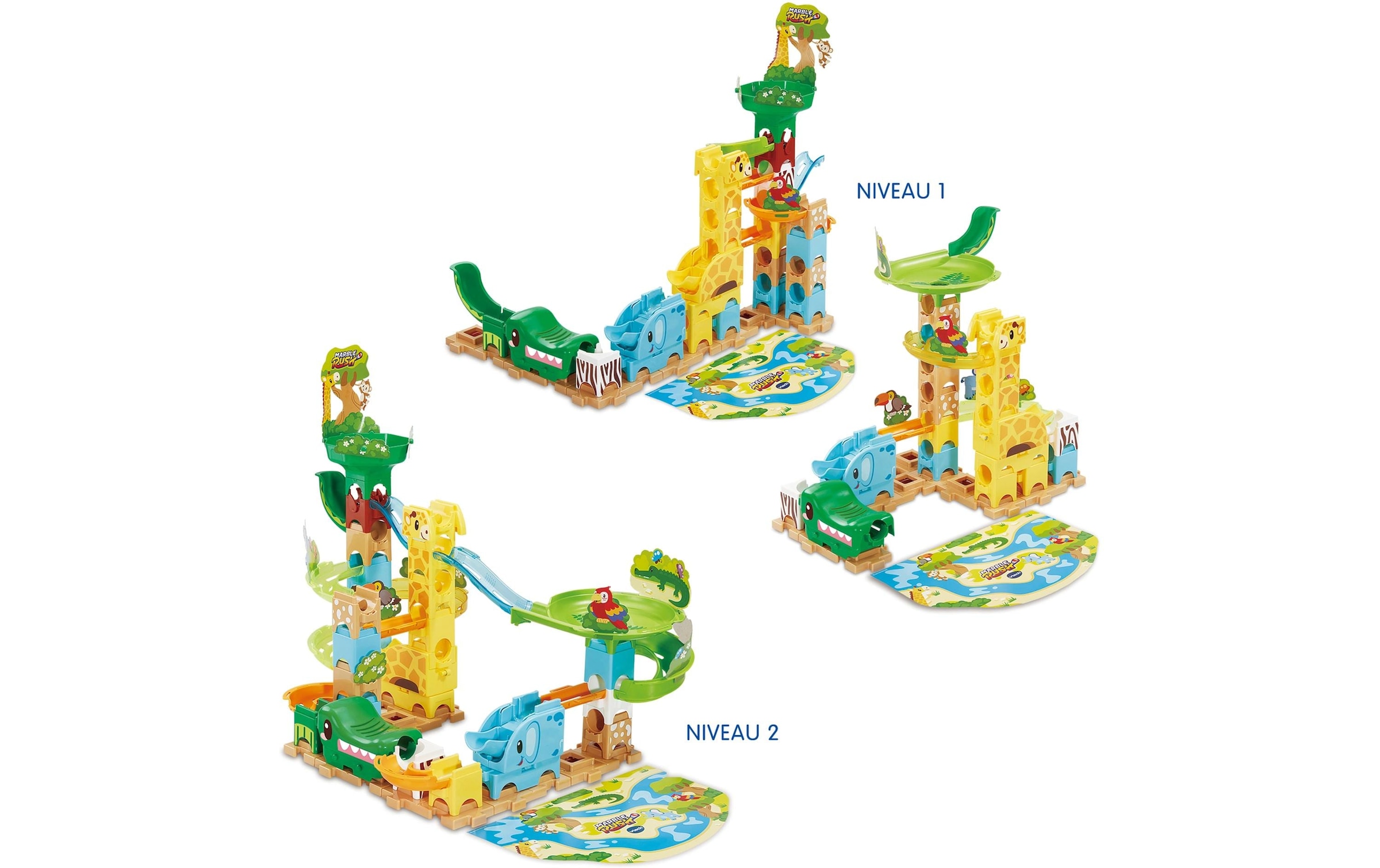 Vtech® Piste de billes »Marble Rush Junior Animal Set J100 -FR-«