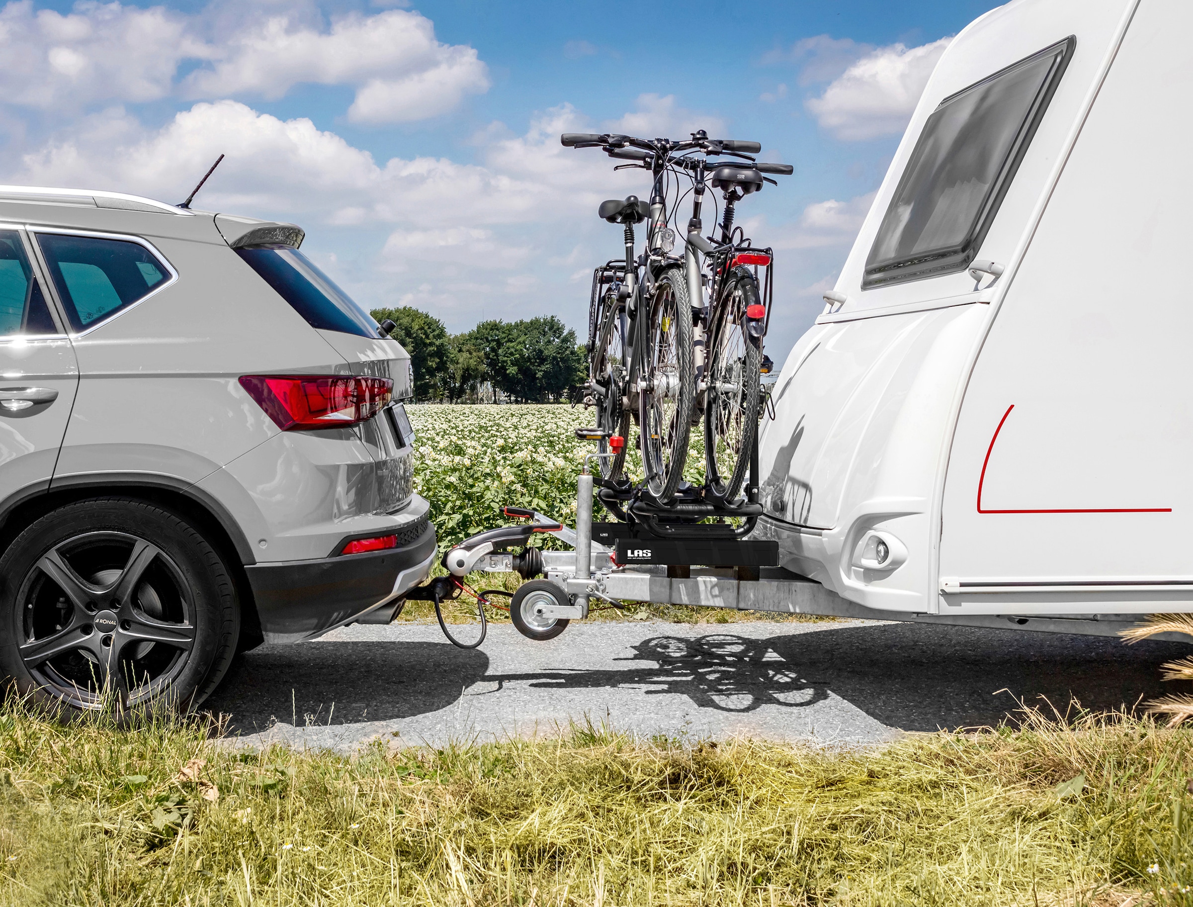 LAS Fahrrad-Deichselträger »EUFAB 11846«, (1 tlg.), gleitend, E-Bike geeignet