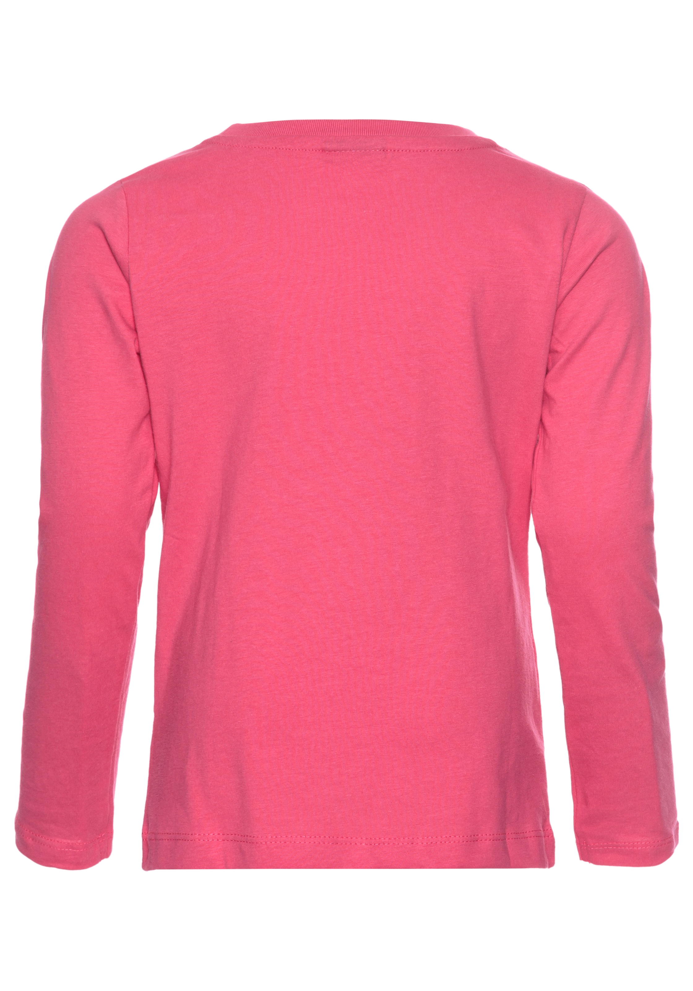 KIDSWORLD Langarmshirt »mit süssem Einhorn Druck«, langärmlig, hüftlange Passform, stylischer Druck