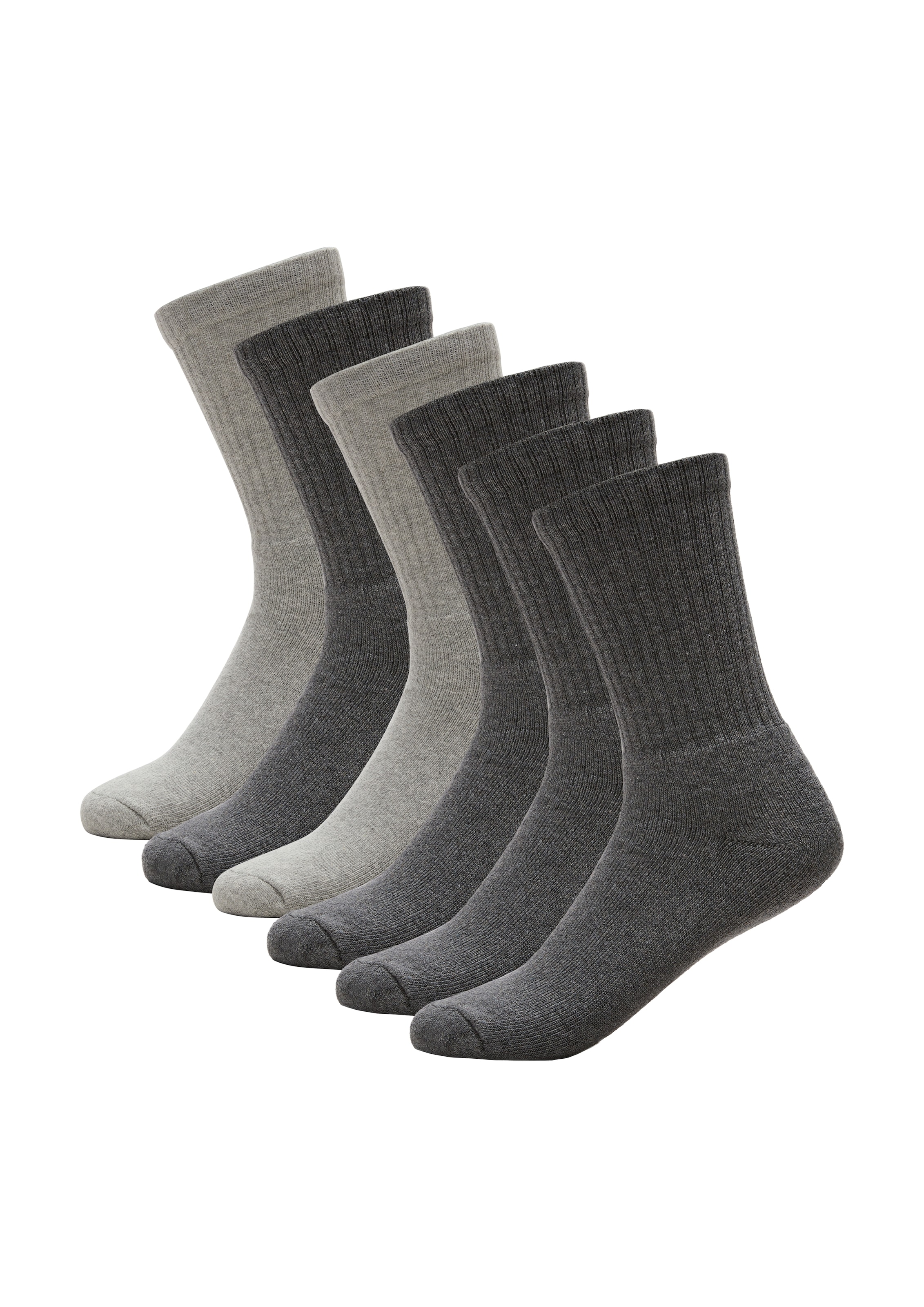 Image of s.Oliver Sportsocken "essentials" 6 Stk. tlg. elastischer, druckfreier Bund