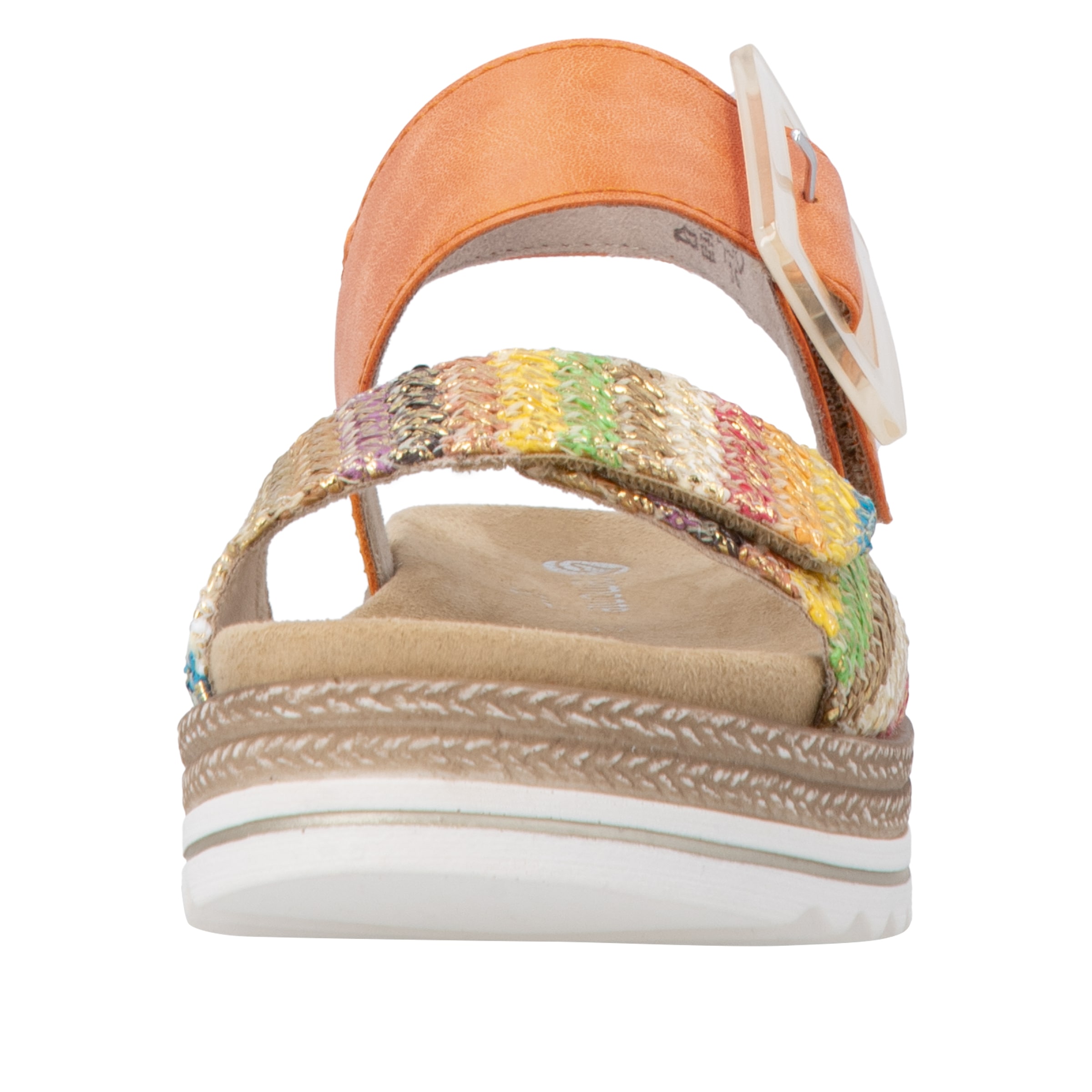 Remonte Sandale à plateforme  Sandalette, chaussure d'été, talon compensé, avec équipement Lite´n Soft