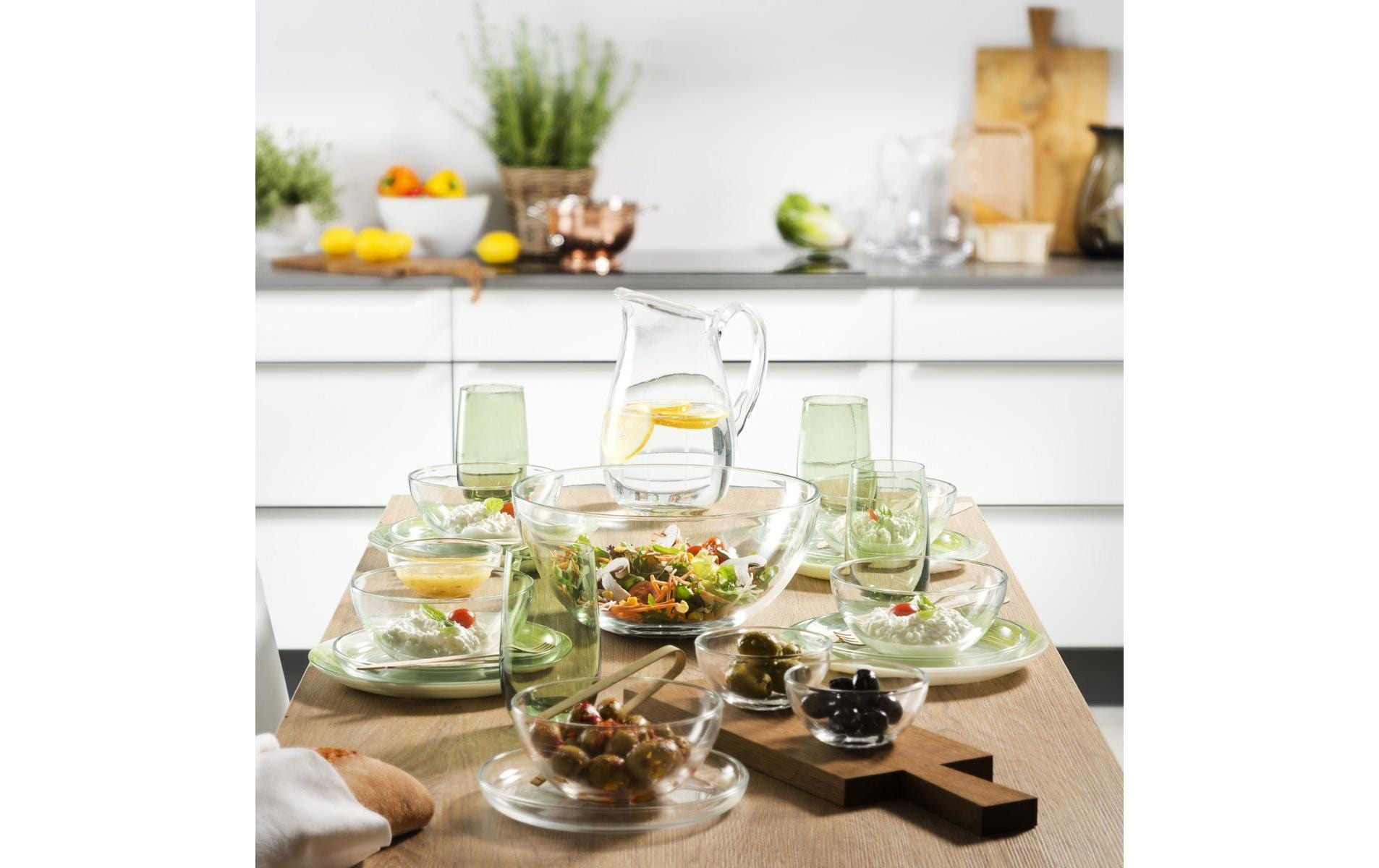 Image of LEONARDO Salatschüssel "Salatschüssel Cucina" aus Glas