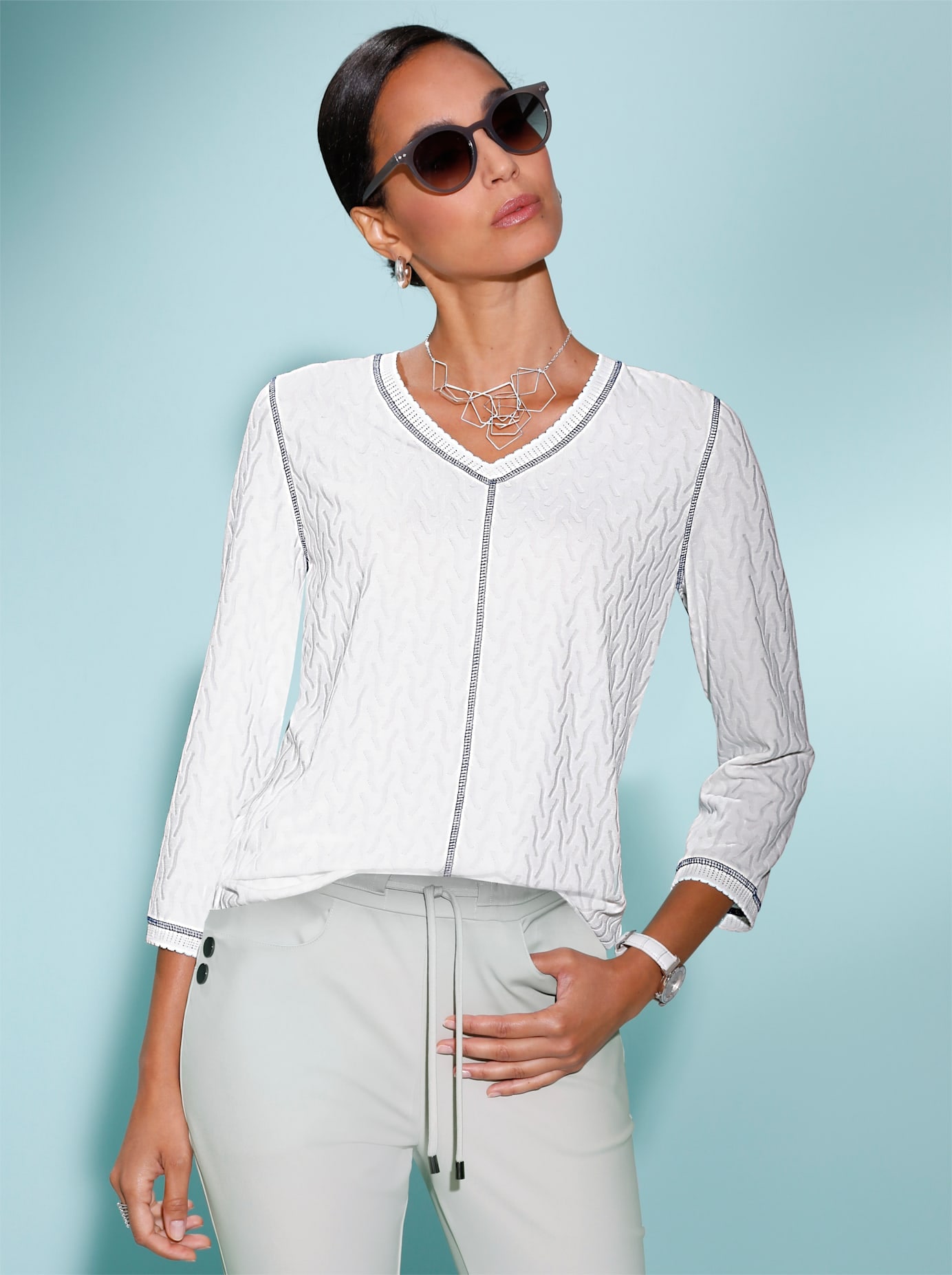 creation L 3/4-Arm-Shirt "Shirt" 1 Stk.