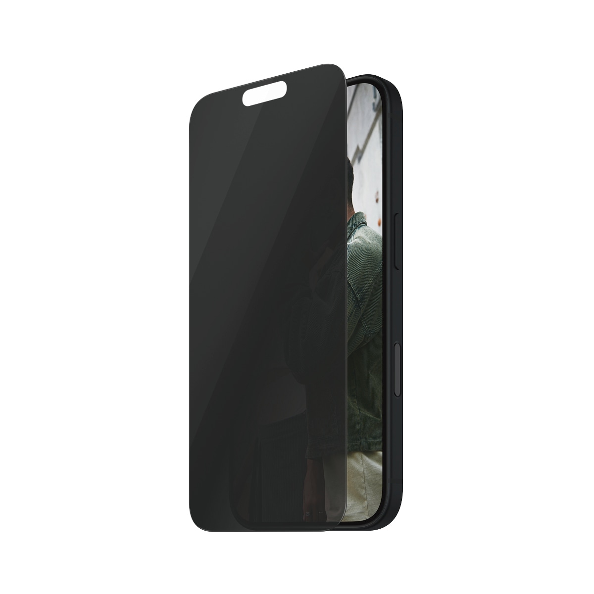 SAFE by PanzerGlass Displayschutzglas »Side-View Privacy Screen Protection«, für Apple iPhone 16-Apple iPhone 15, (1 St.), Displayschutzfolie, Schutzfolie, Bildschirmschutz, kratz- & stossfest