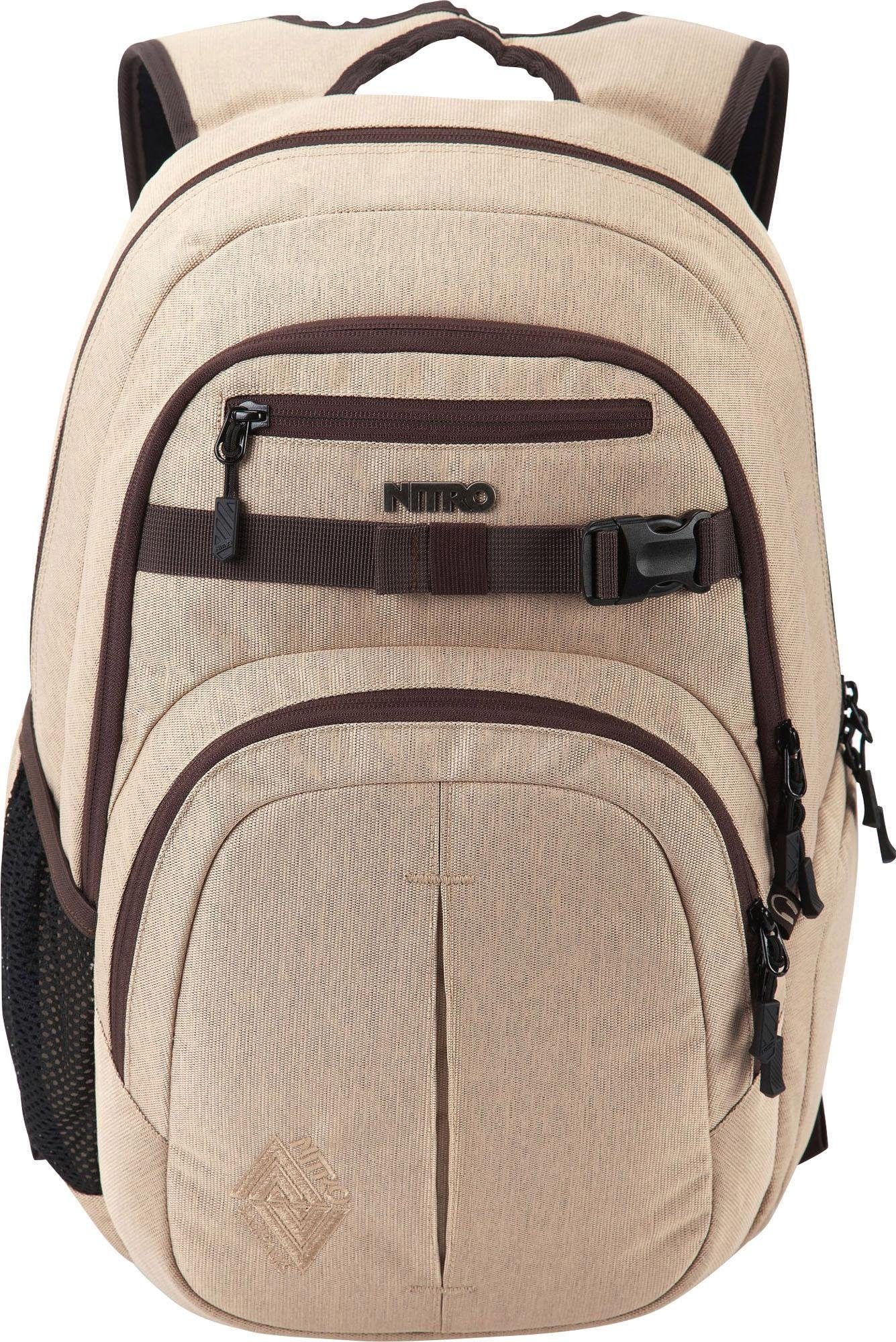 Image of NITRO Schulrucksack »Chase, Almond« bei Ackermann Versand Schweiz