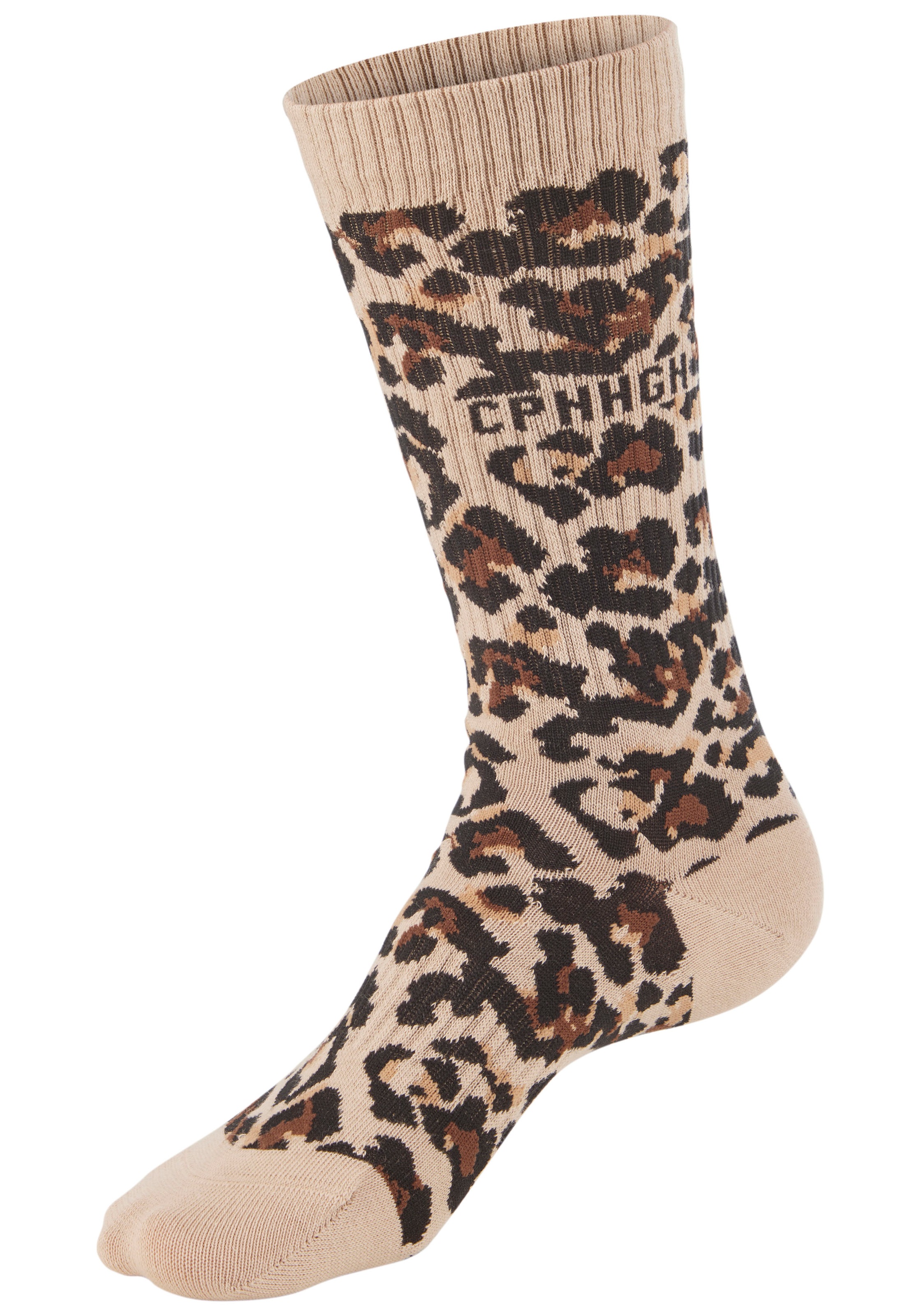 Copenhagen Studios Langsocken, (Packung, 2 Paar), gemustert und uni
