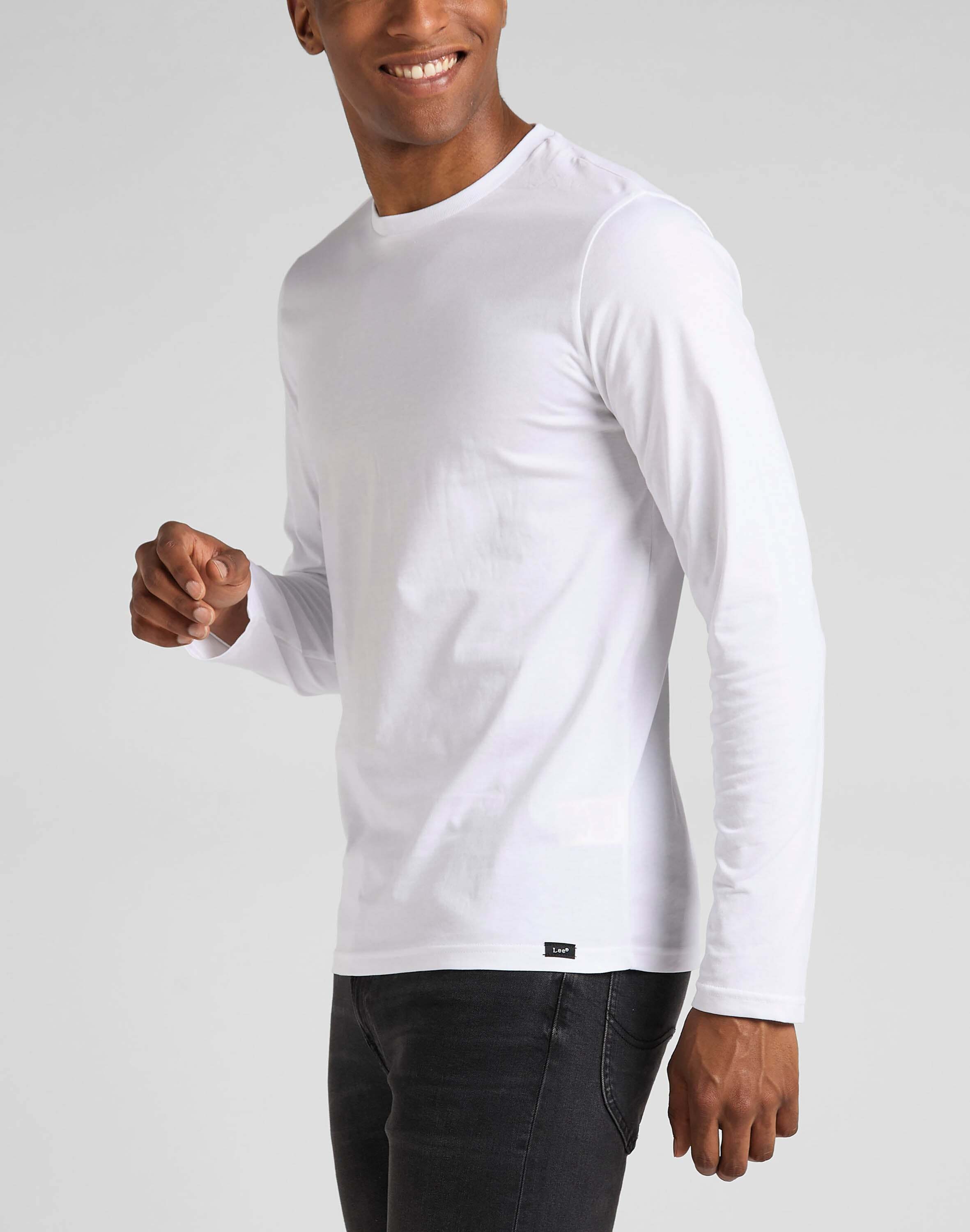 Lee® Langarmhemd »LEE T-Shirt Twin Pack Crew Long Sleeve«