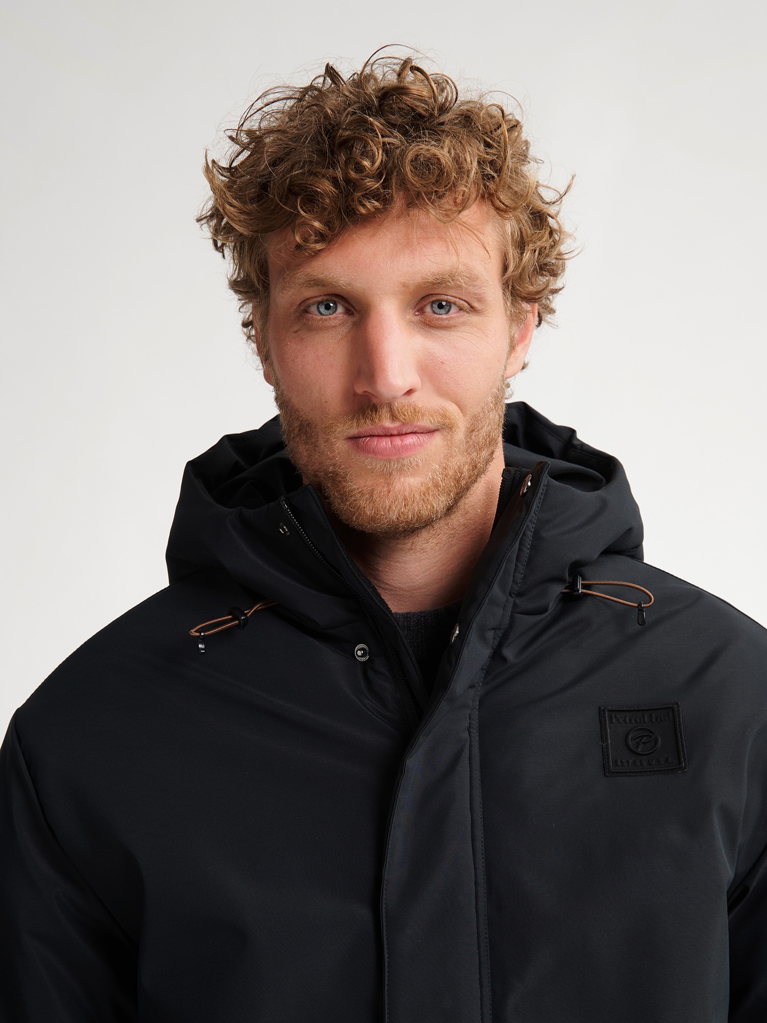 Petrol Industries Parka fonctionnelle mit Kapuze mit Logo Stickerei