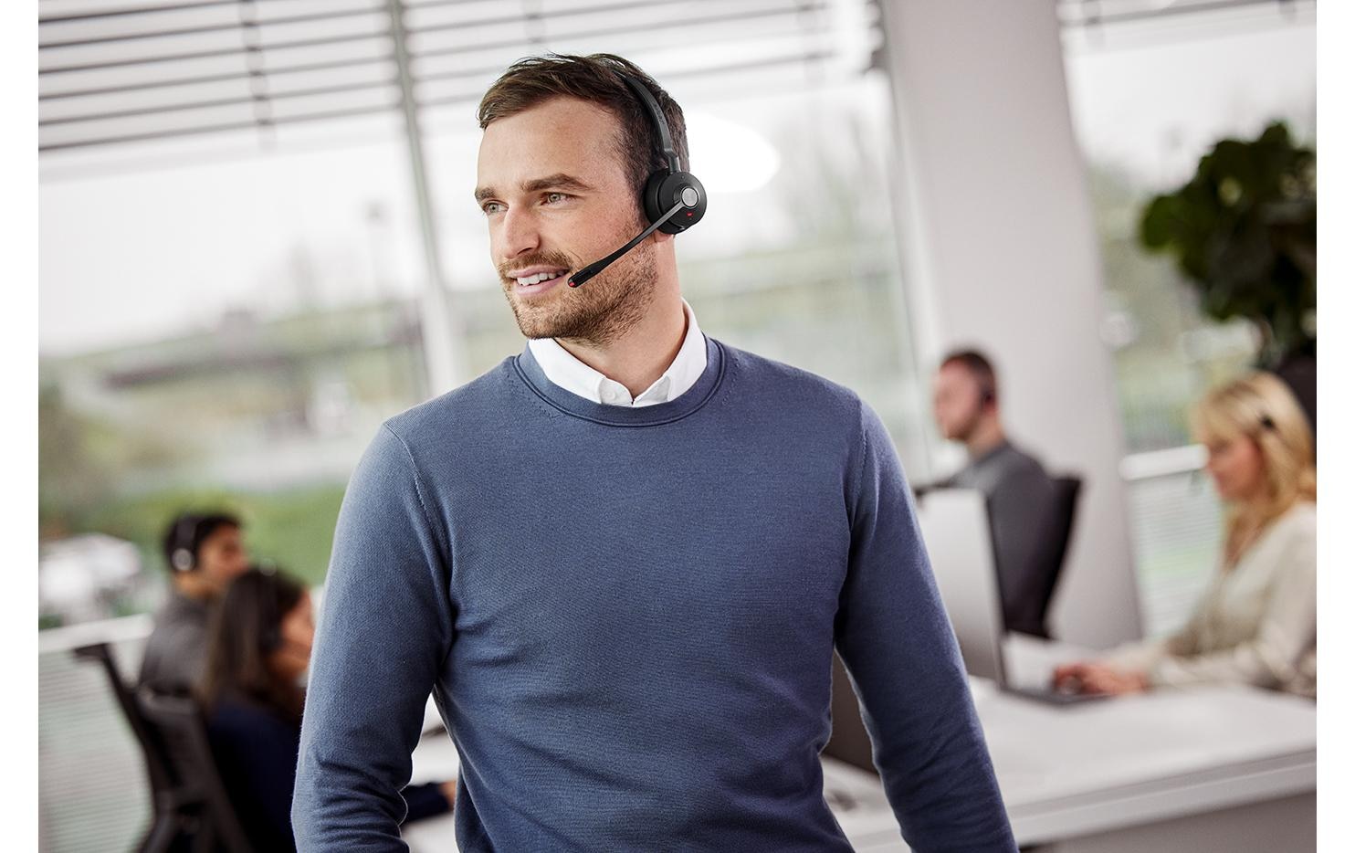 Jabra Headset »Engage 55 UC Duo«, Noise-Cancelling