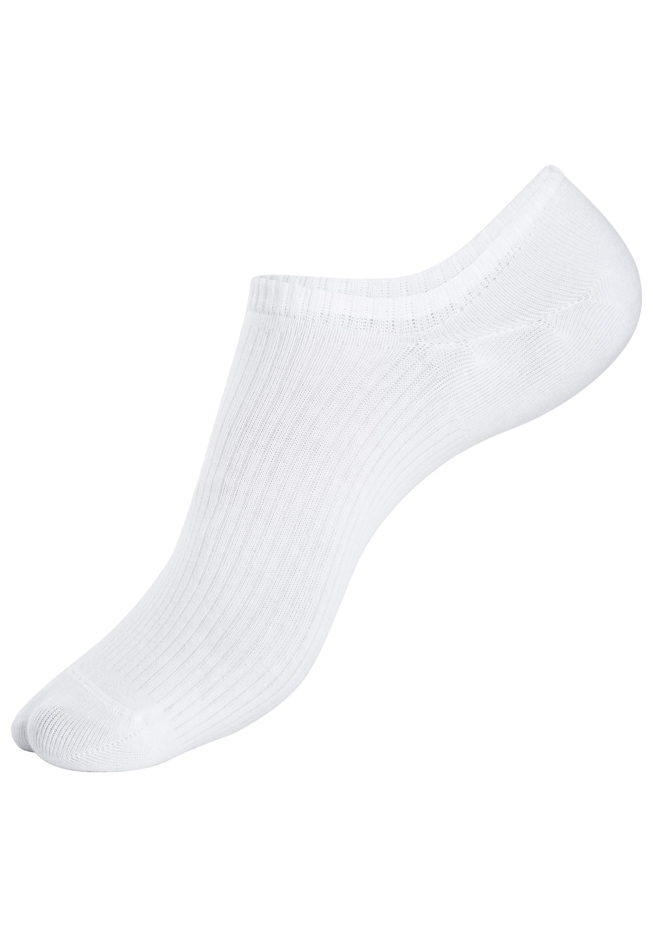 H.I.S Chaussettes de baskets Paquet, 7 Couple tlg. invisible und gerippt