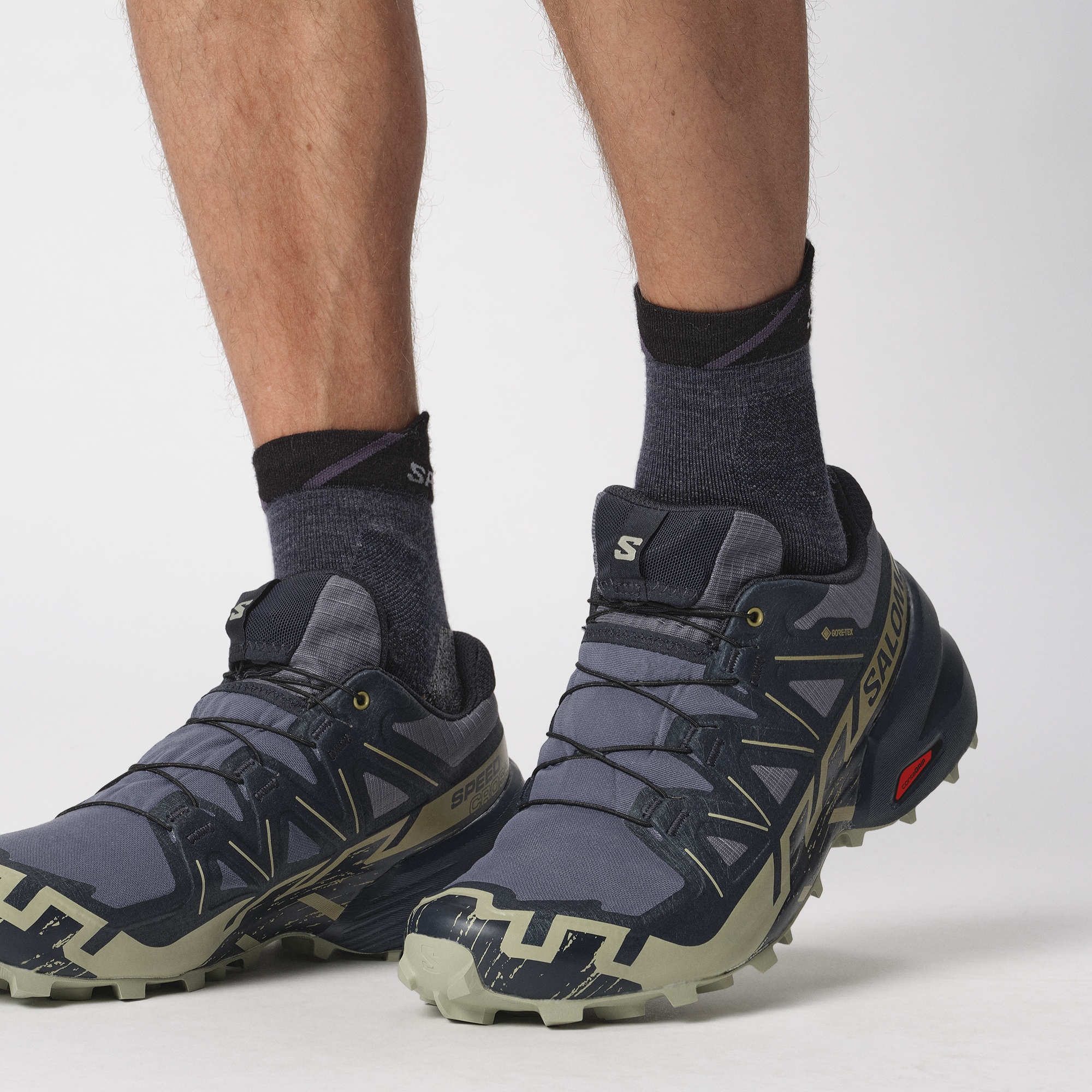 Salomon Chaussettes für sportive Aktivitäten, wasserdicht, reibungsreduzierend