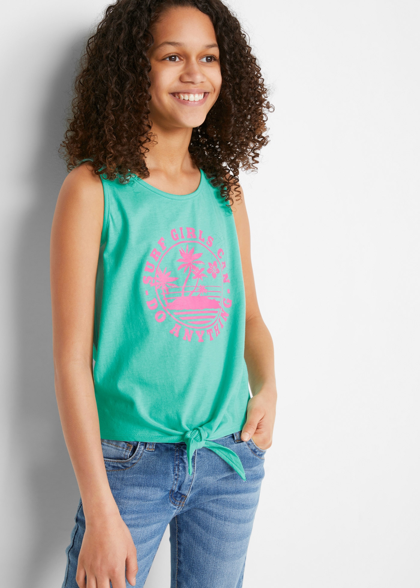 bonprix Shirttop, 2er Packung
