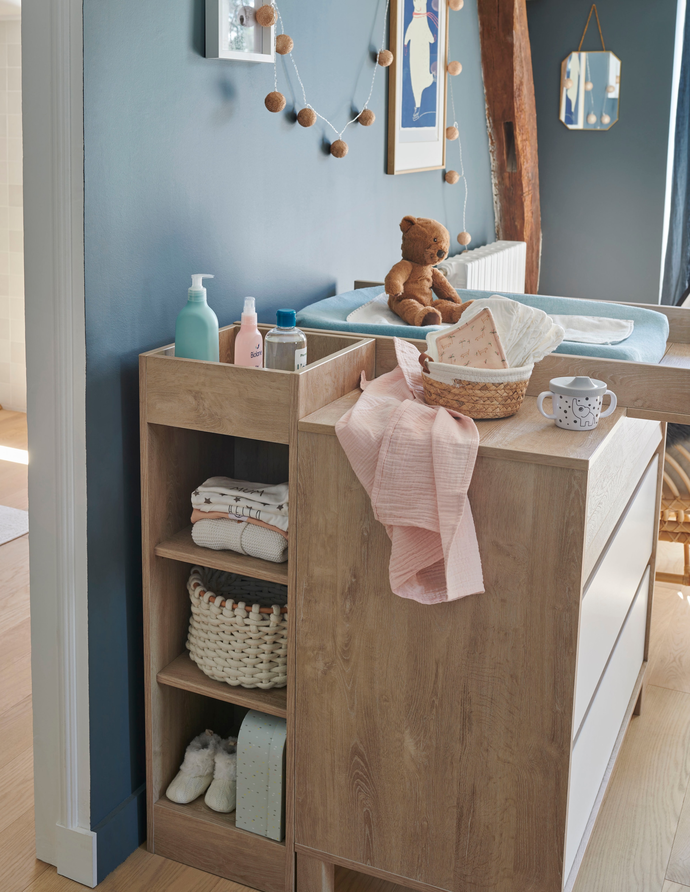 Gami Set complet pour chambre de bébé »Achille Set N°2« 4 cuis tlg. Praktisches und funktionales Babyzimmer