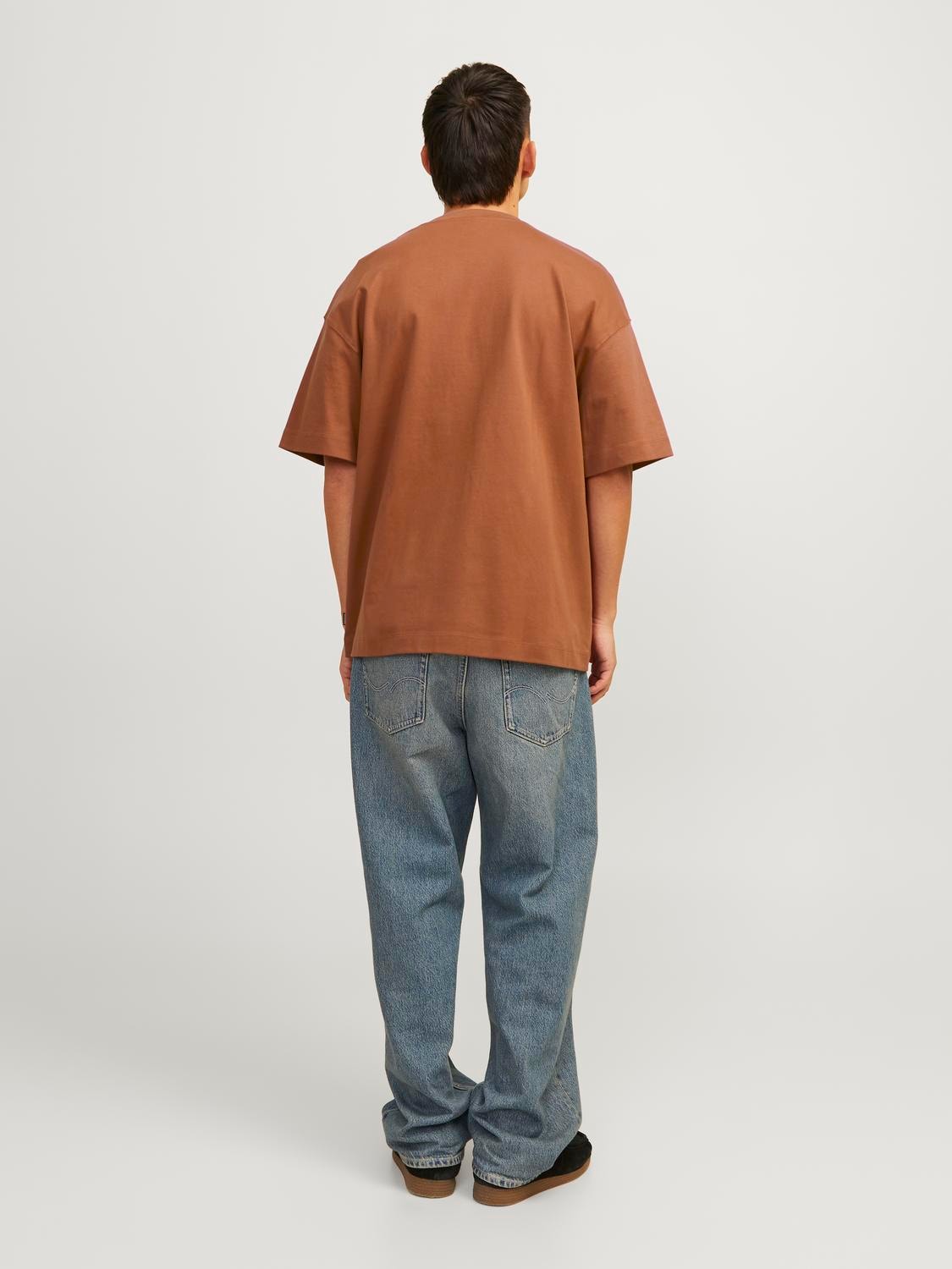 Jack & Jones Rundhalsshirt »JJEURBAN EDGE TEE SS O-NECK NOOS«, mit Rundhalsausschnitt
