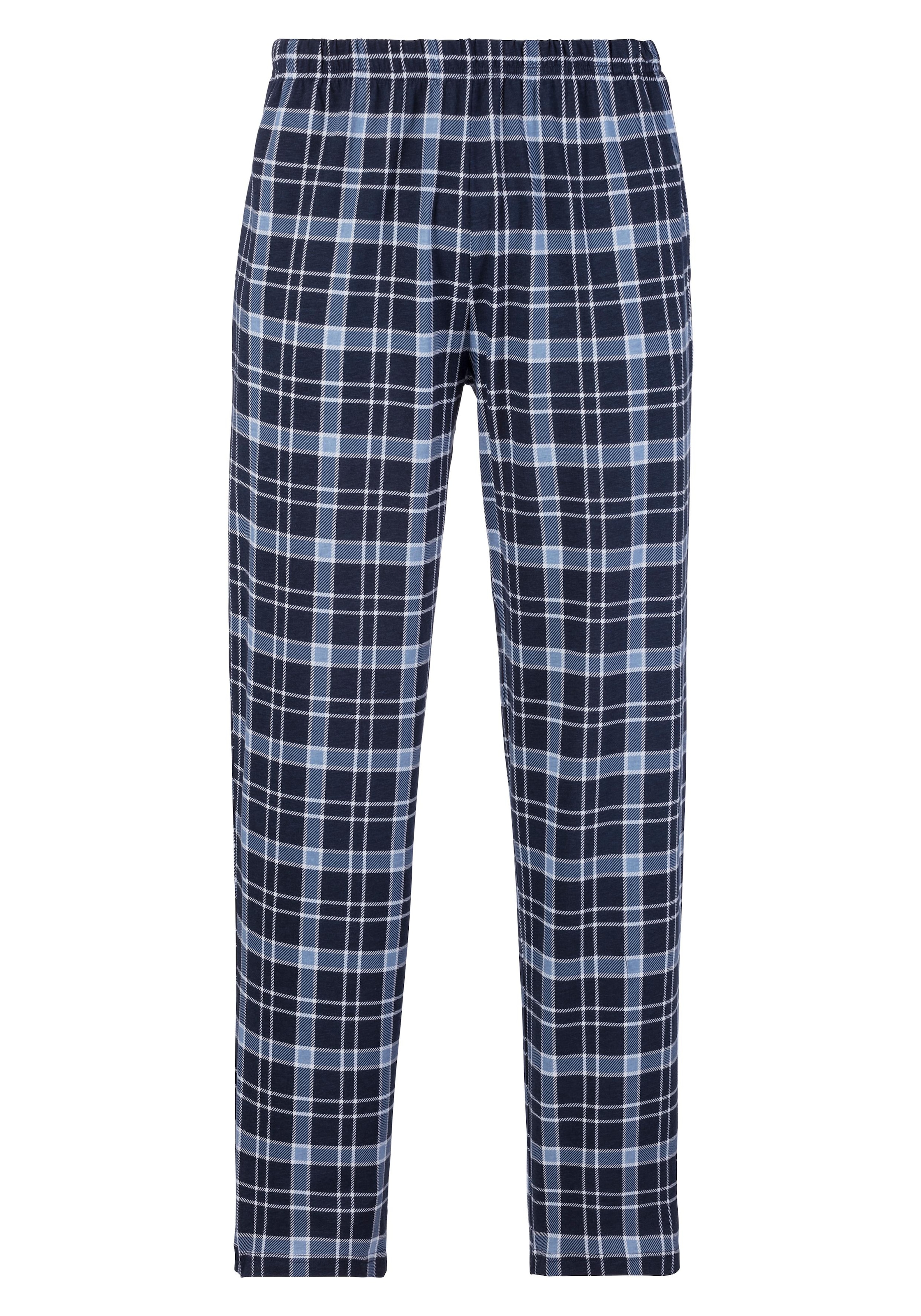 s.Oliver Pyjama, (2 tlg., 1 Stück), mit Karo-Hose