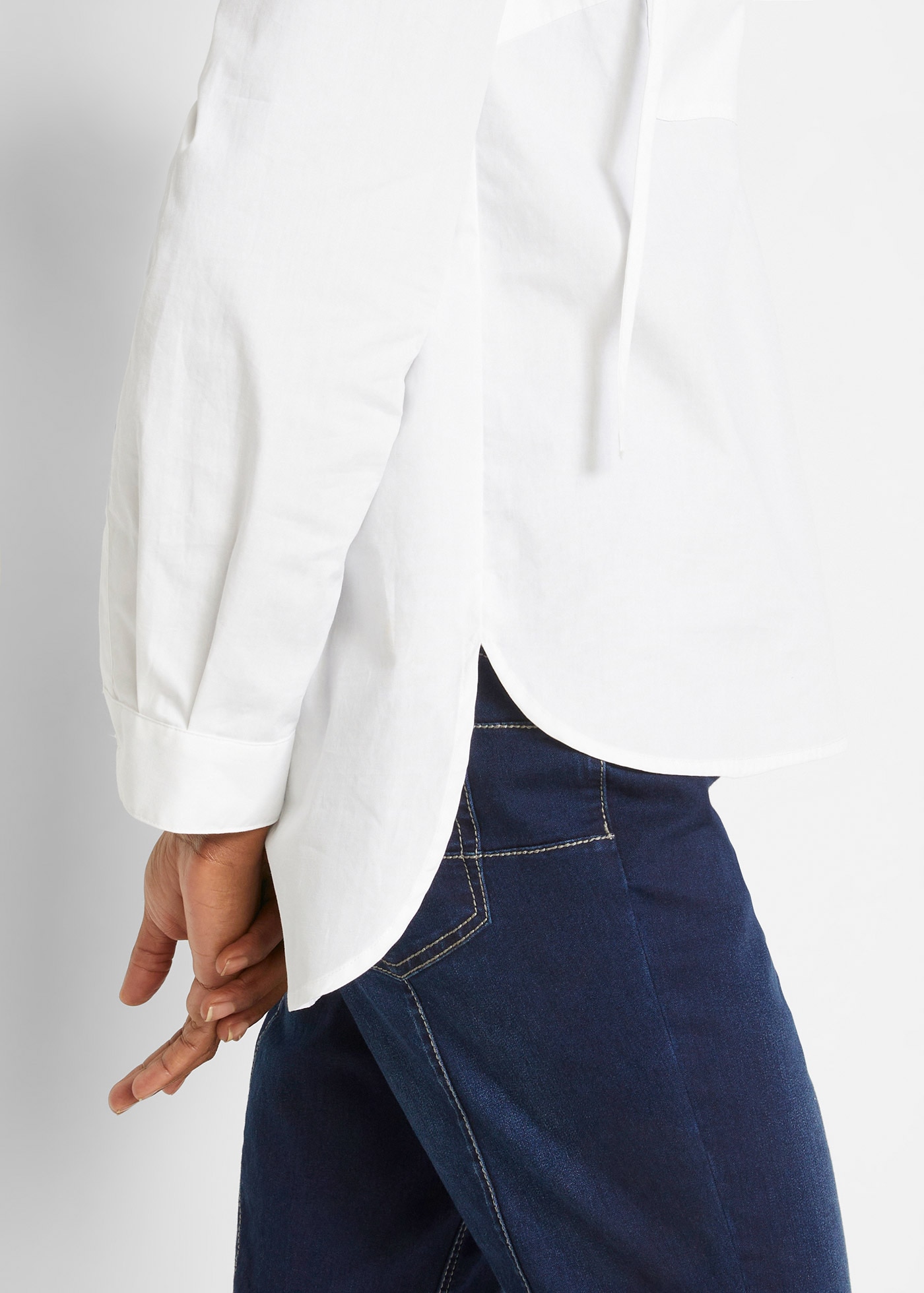 bonprix Tunika 1 mit Kapuze, lässig geschnitten, mit langem Arm