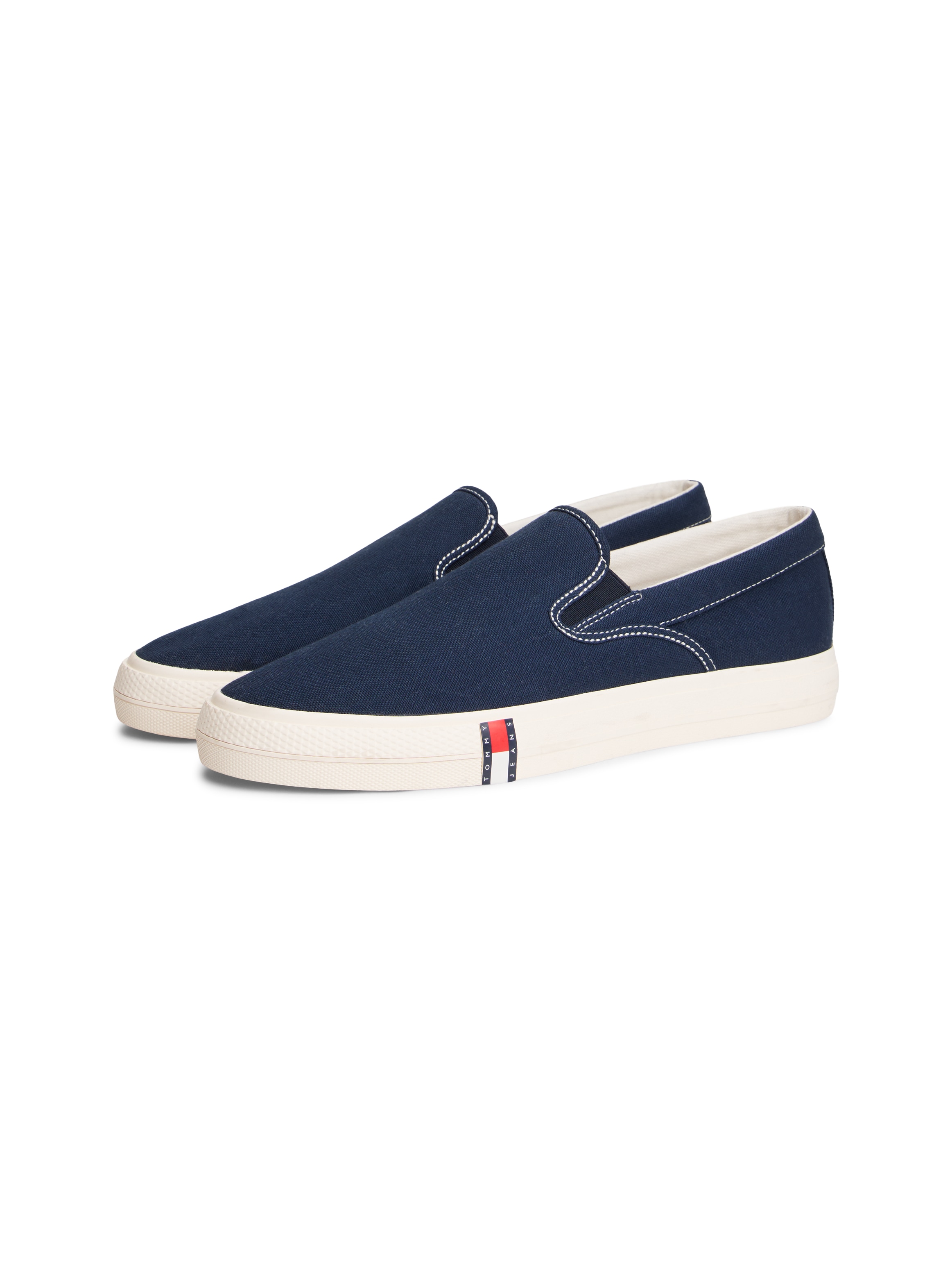 Image of Tommy Jeans Slipper "ARCHIVE VULC. Y2K SLIP ON" Freizeitschuh, Halbschuh, Slipper mit beidseitigem Stretcheinsatz