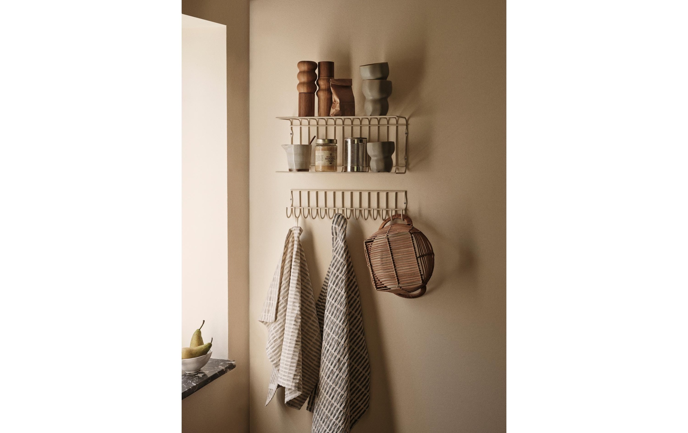 Broste Copenhagen »Broste Copenhagen Maggie 4.5 cm x 9.5 cm, Grau«