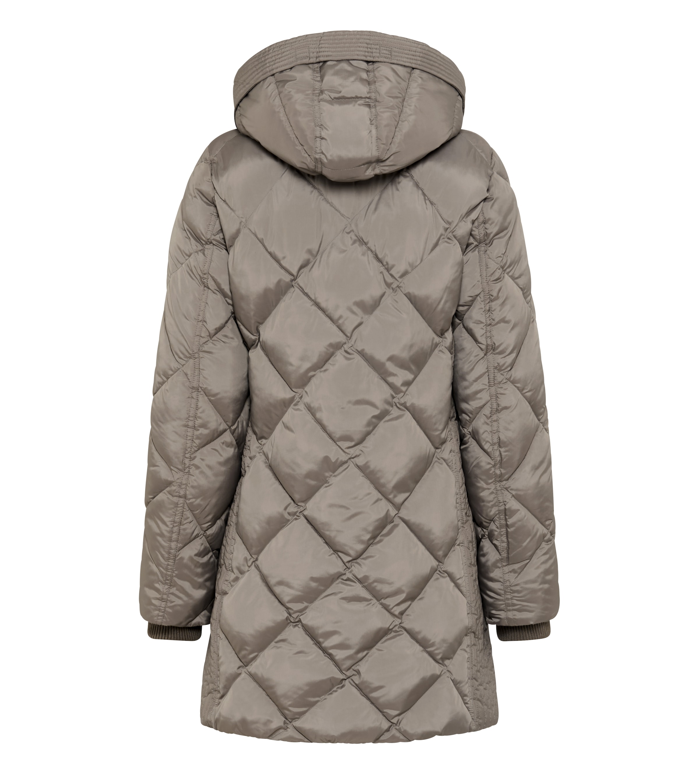 Fuchs Schmitt Manteau matelassé »Steppkurzmantel« col montant, coupe régulière, capuche
