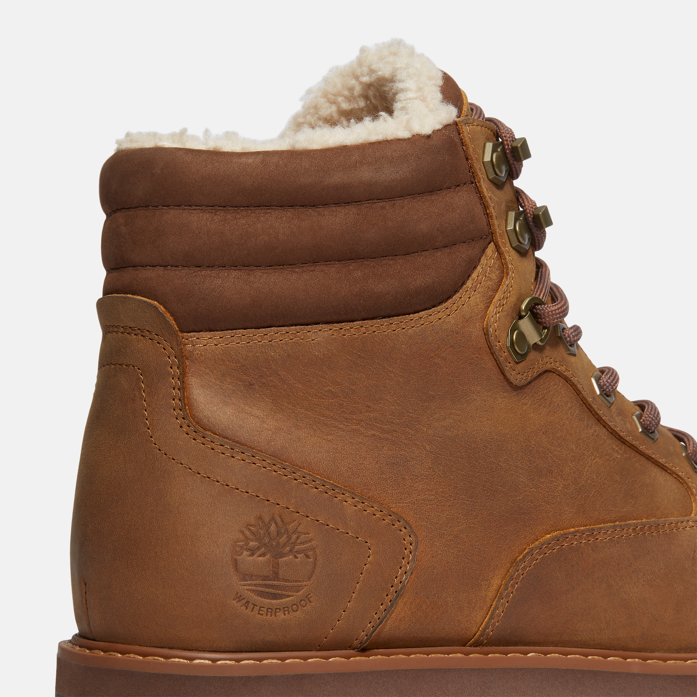 Timberland Bottines à lacets »BRITTON ROADMID WARM LINED WATERPROOF BOOT«  bottes d'hiver, bottes à lacets, chaussures d'hiver, imperméables et doublées