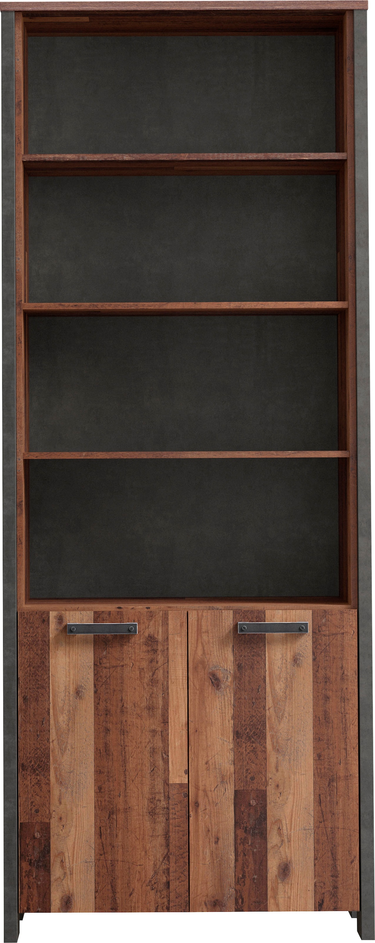 Image of FORTE Aktenregal "Clif" Bücherregal, Breite 86 cm, viel Stauraum mit 2 Türen