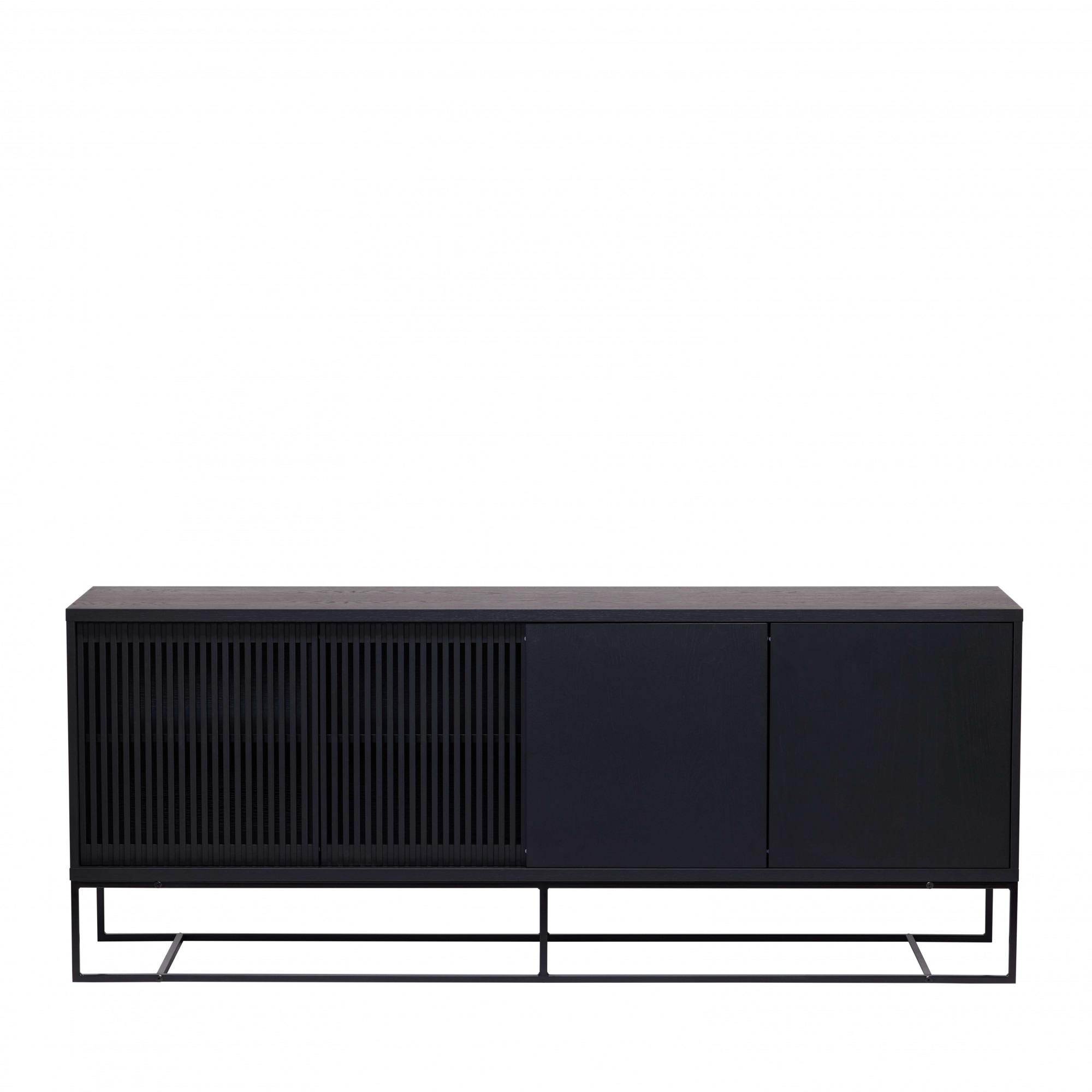 Woodman Sideboard »Ende«, Kommode, teilmassiv, Metallfüsse, Breite 188 cm, FSC®