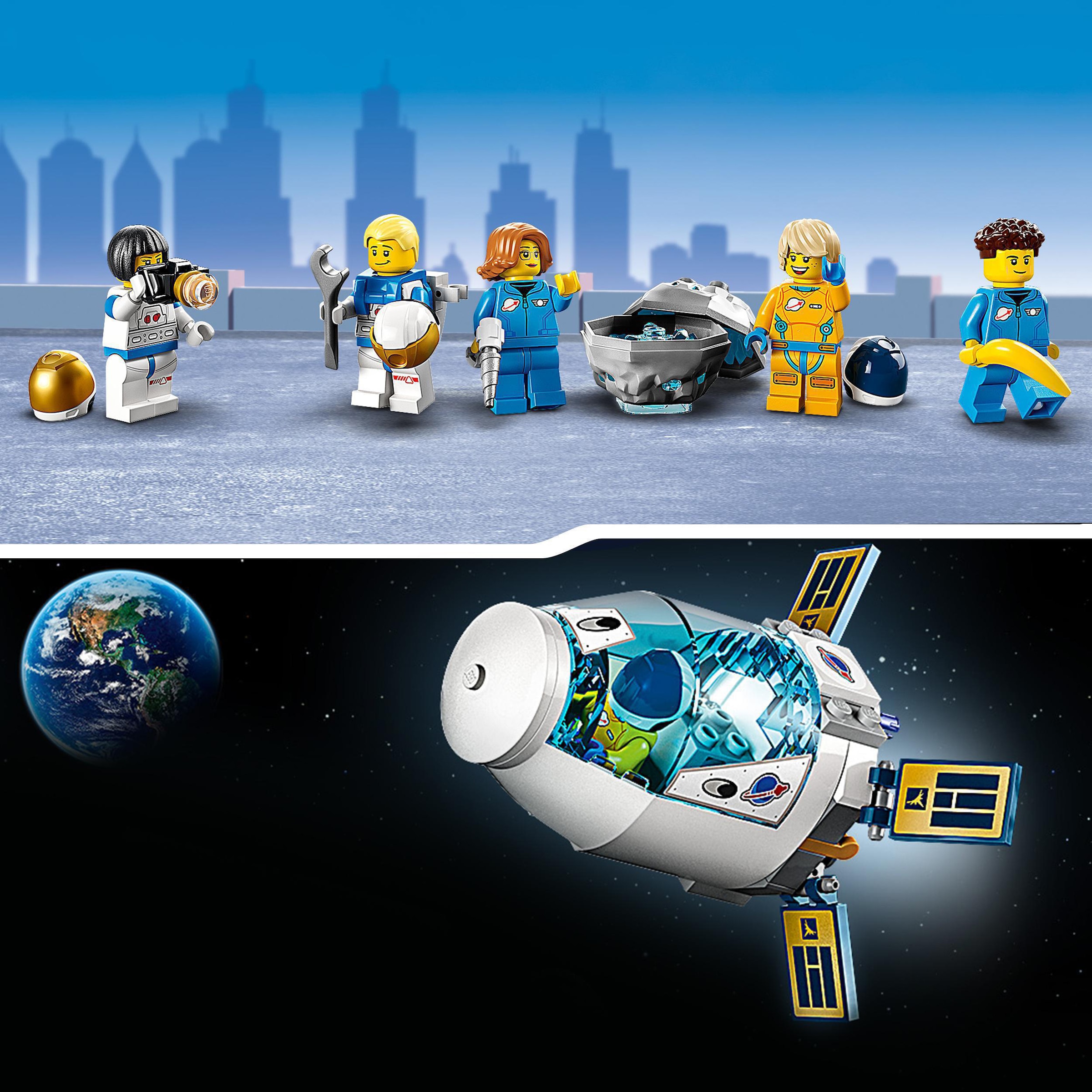 LEGO® Konstruktionsspielsteine »Mond-Raumstation (60349), LEGO® City«, (500 St.), Made in Europe