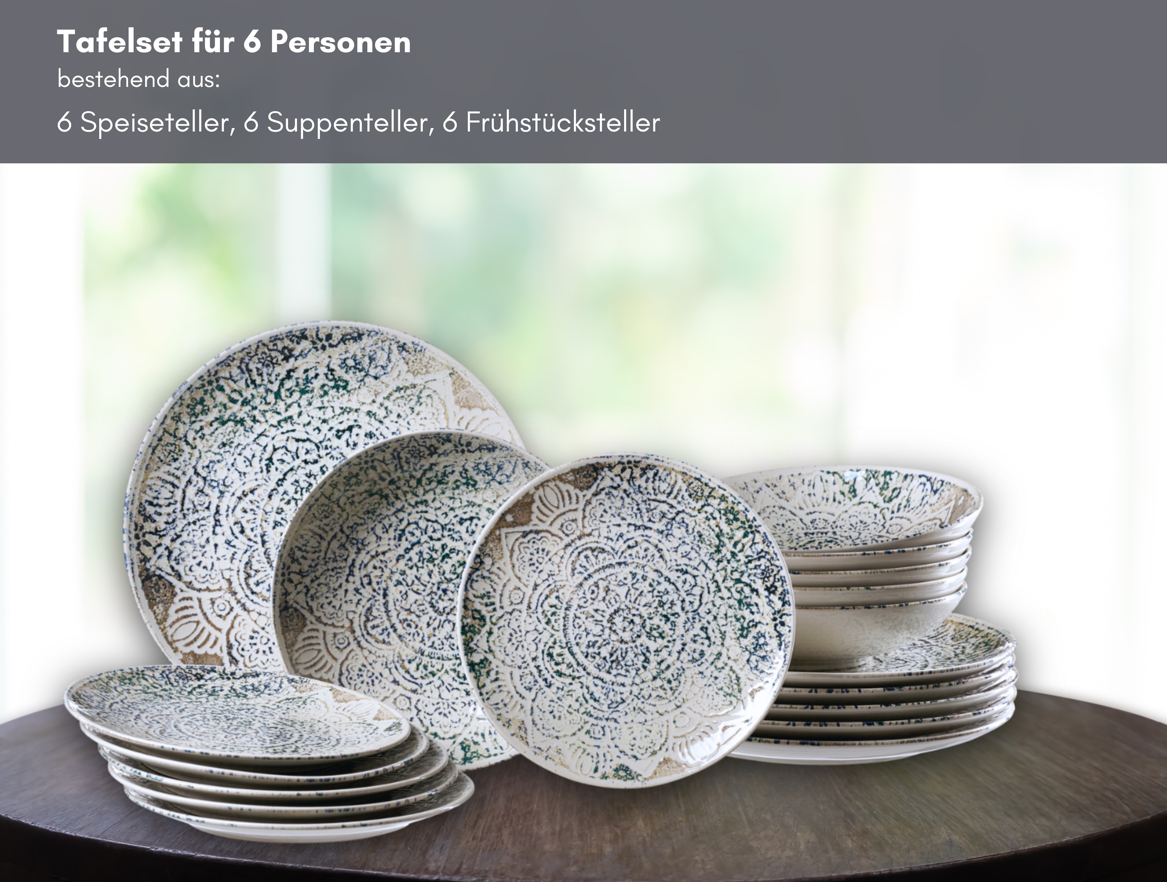 Ritzenhoff & Breker Tafel-Set Luigi 18er Set