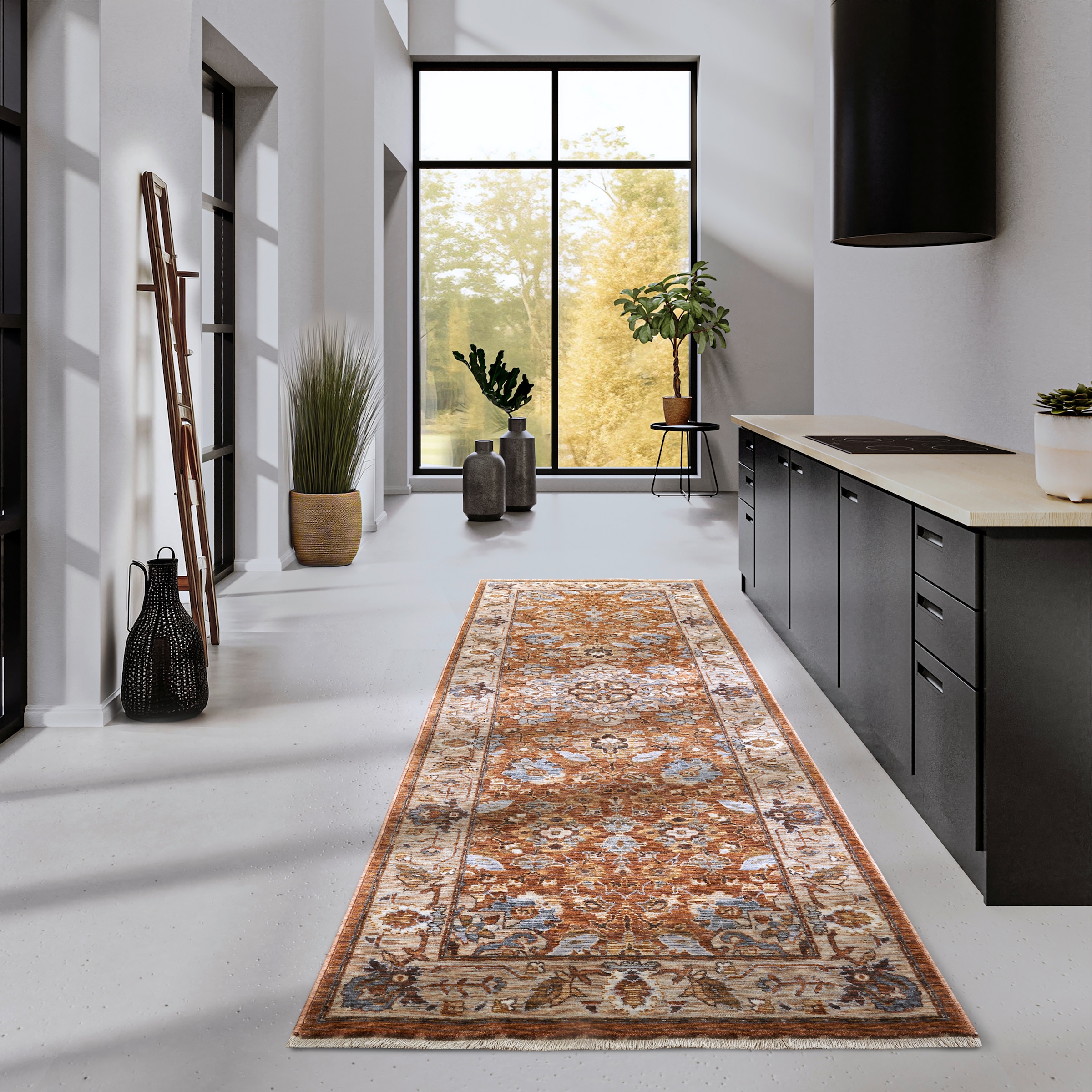 Villeroy & Boch Tapis »Egon« Rectangulaire 7 mm Höhe Orientalisch, Fransen, Läufer, Wohnzimmer, Schlafzimmer, Klassisch