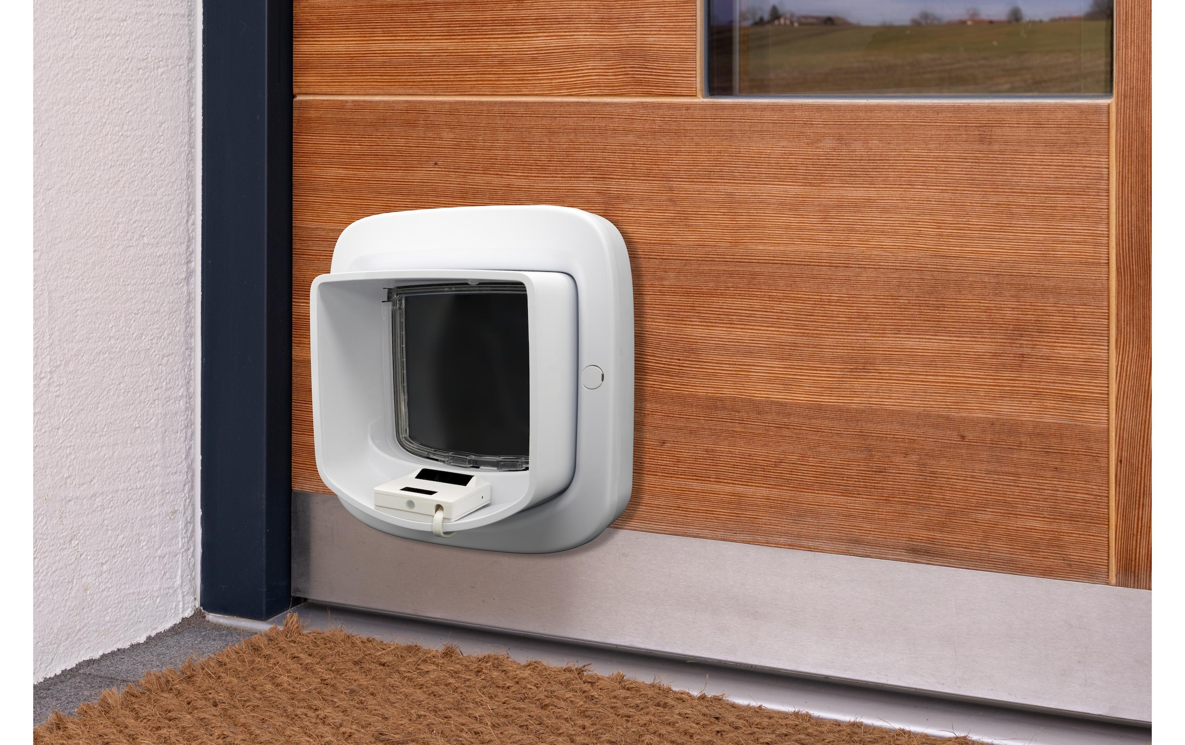  Katzenklappe »Zeromouse ZeroMOUSE 2.0 zur« KI Beutestopp für RFID Katzenklappen