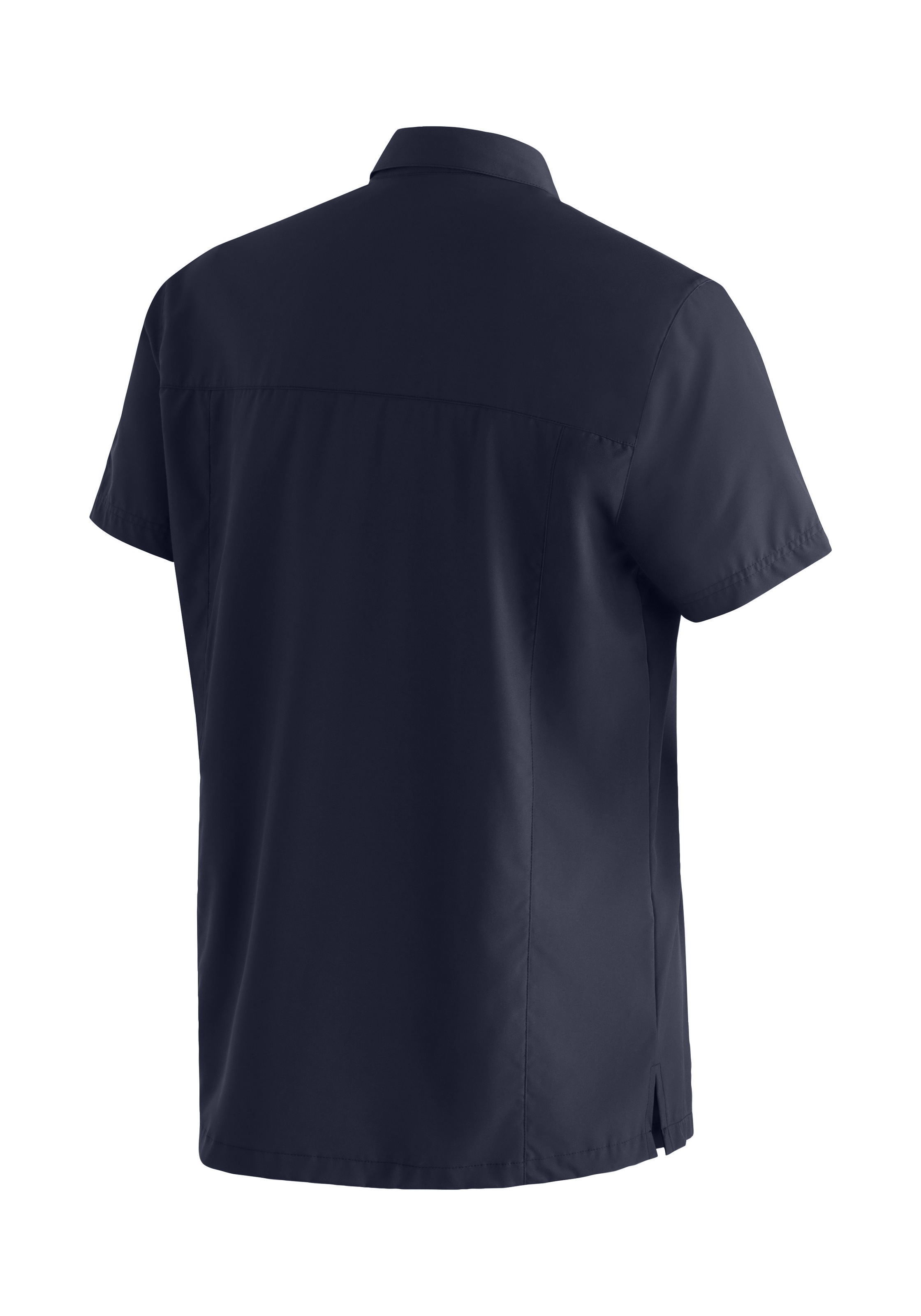 Maier Sports Funktionshemd »Magos S/S M« Herren Hemd kurzarm, leichtes Freizeithemd, Kurzarmhemd, Körperbetont