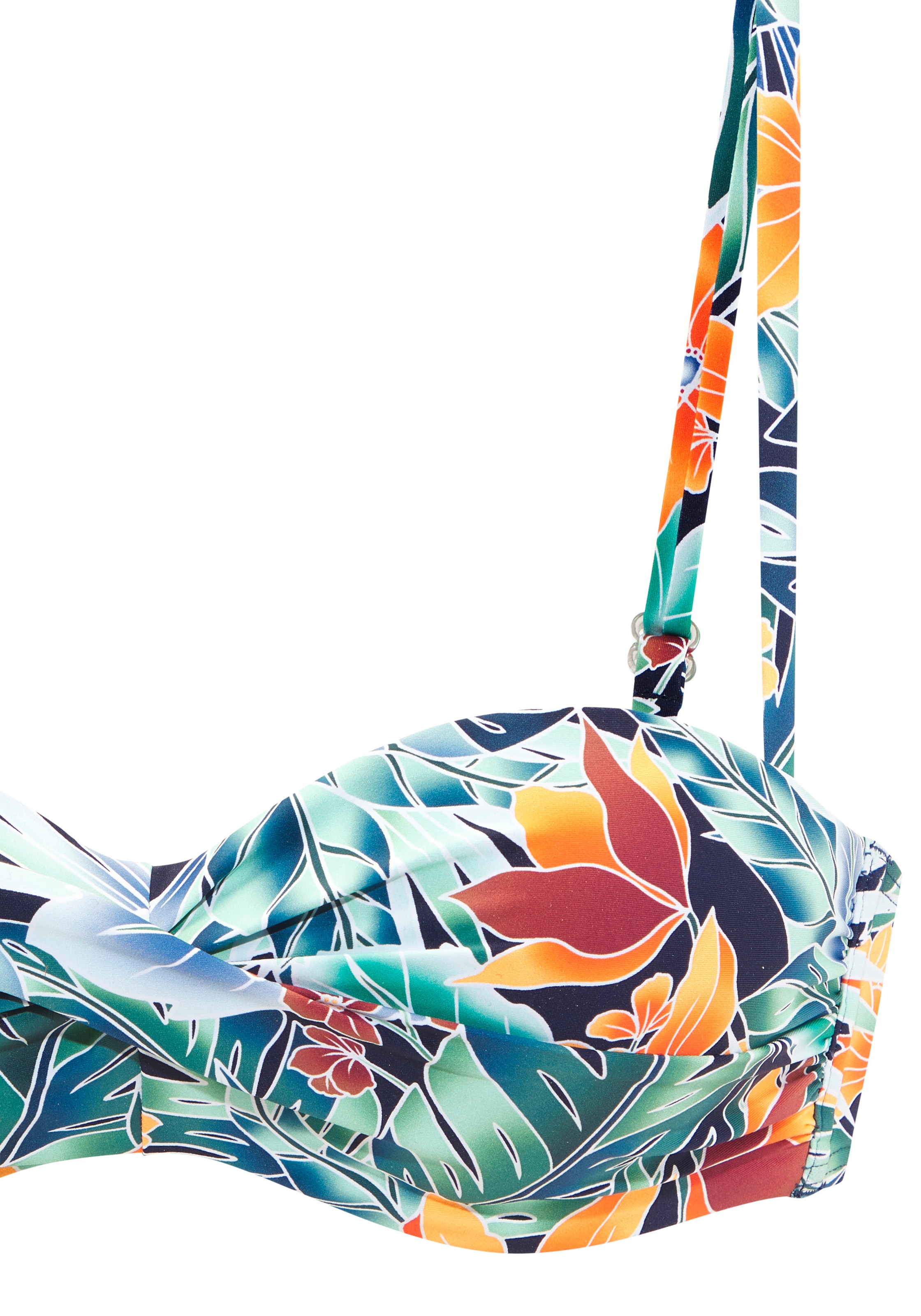 Sunseeker Bügel-Bandeau-Bikini-Top »Elife« Tropischer Print