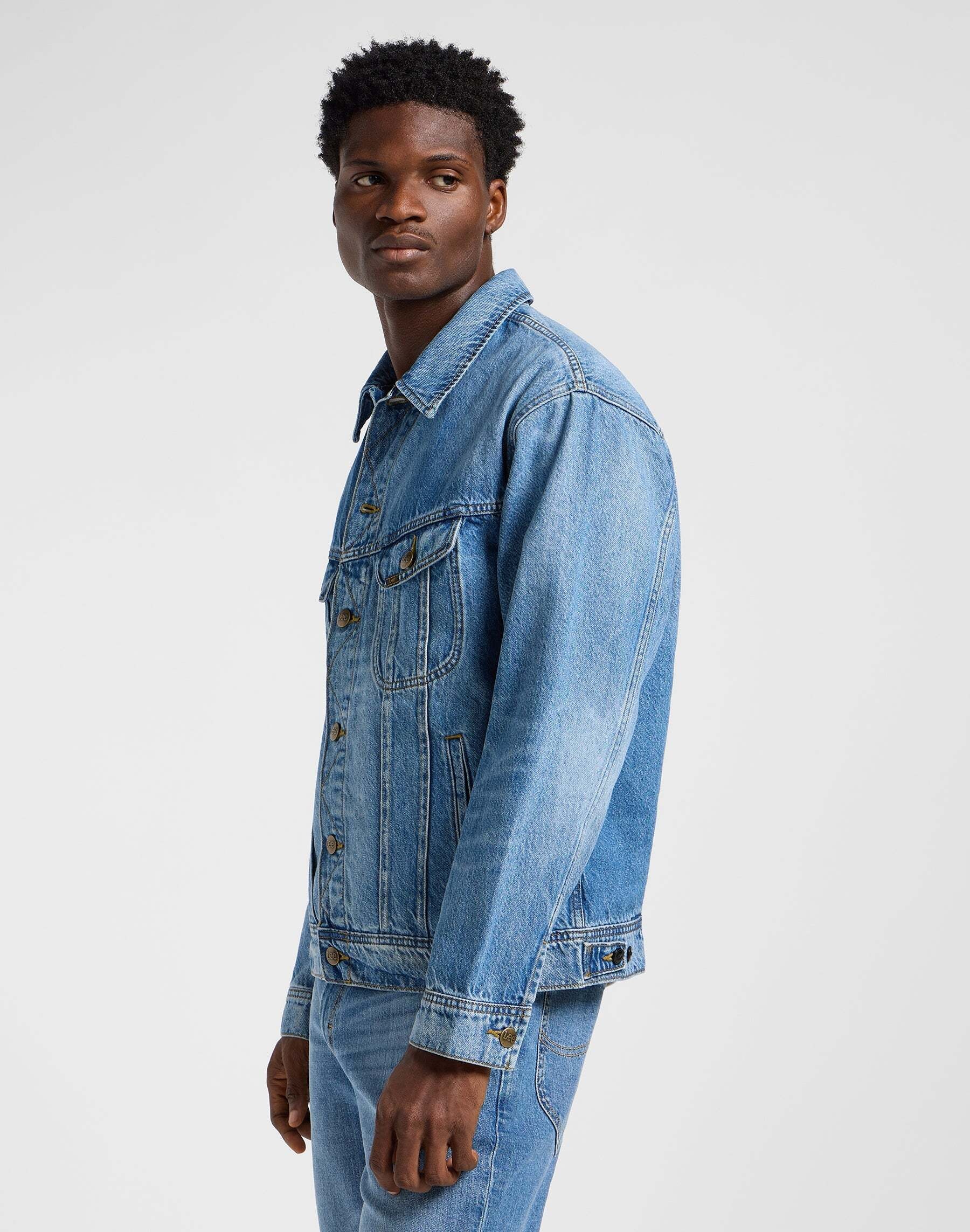 Lee® Jeansjacke »Lee Jeansjacke Relaxed Rider Jacket«