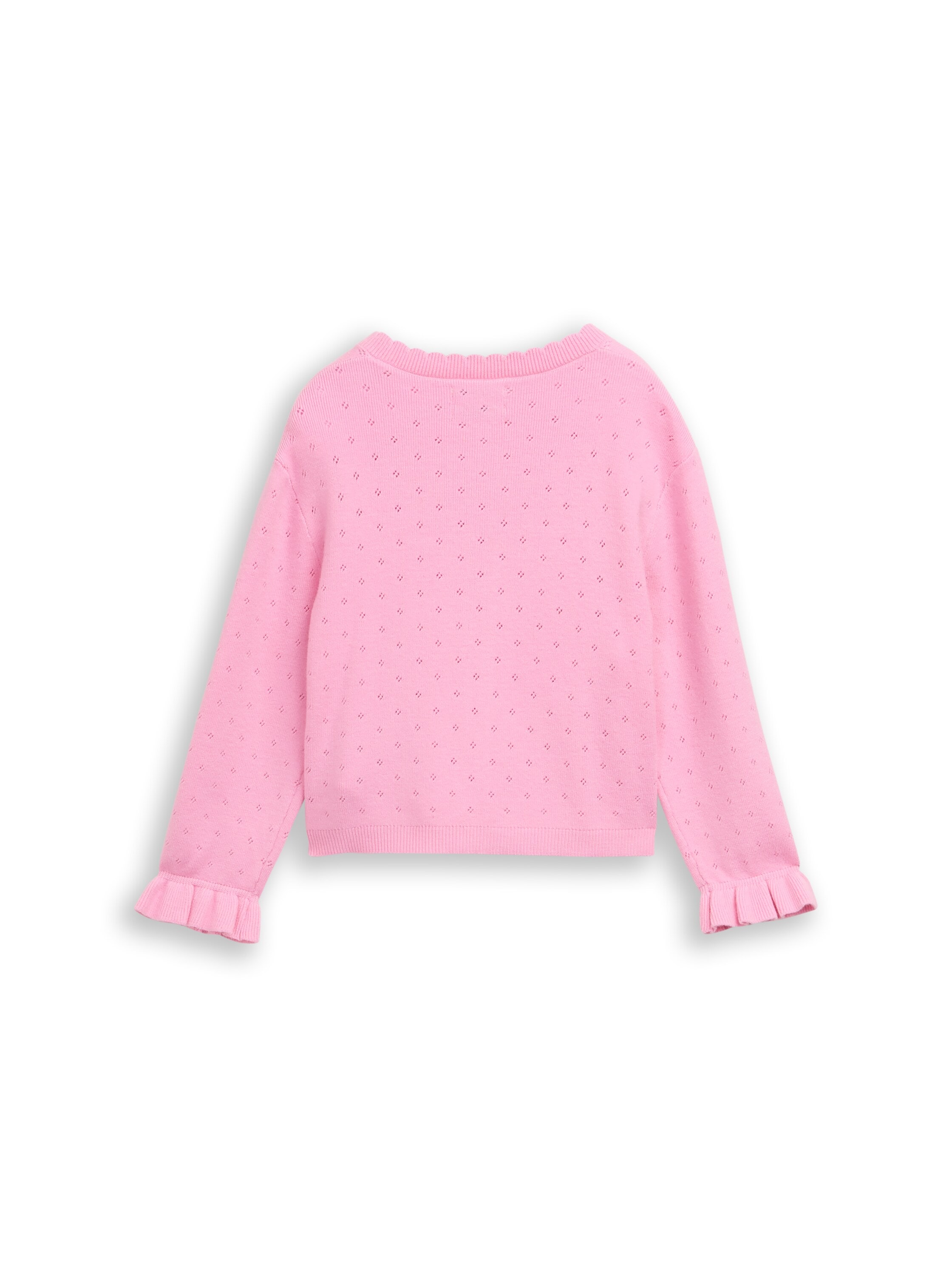 TOM TAILOR Ajourstrickjacke mit Muster