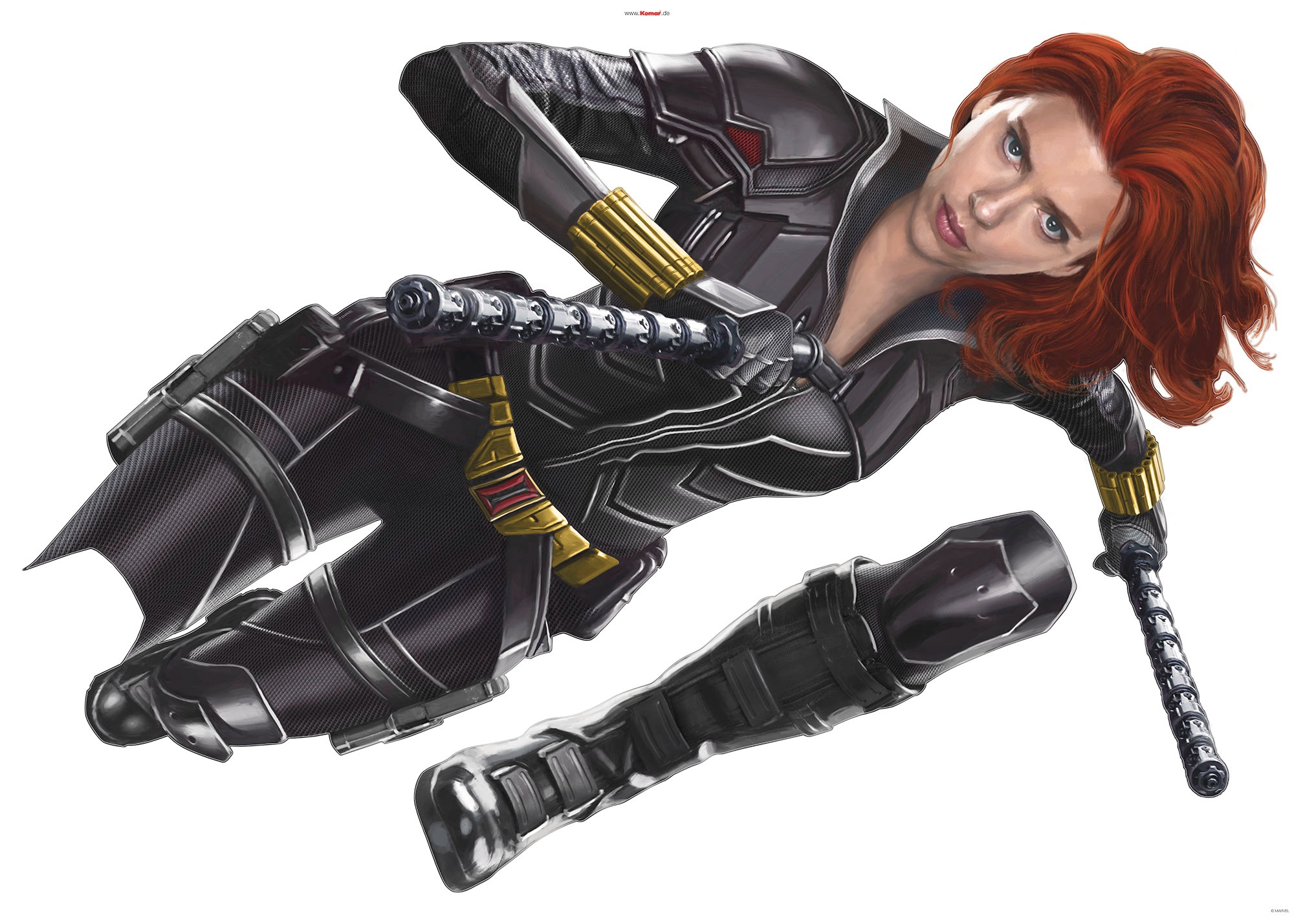 Image of Komar Wandtattoo »Black Widow Run«, (2 St.), 100 x 70 cm bei Ackermann Versand Schweiz