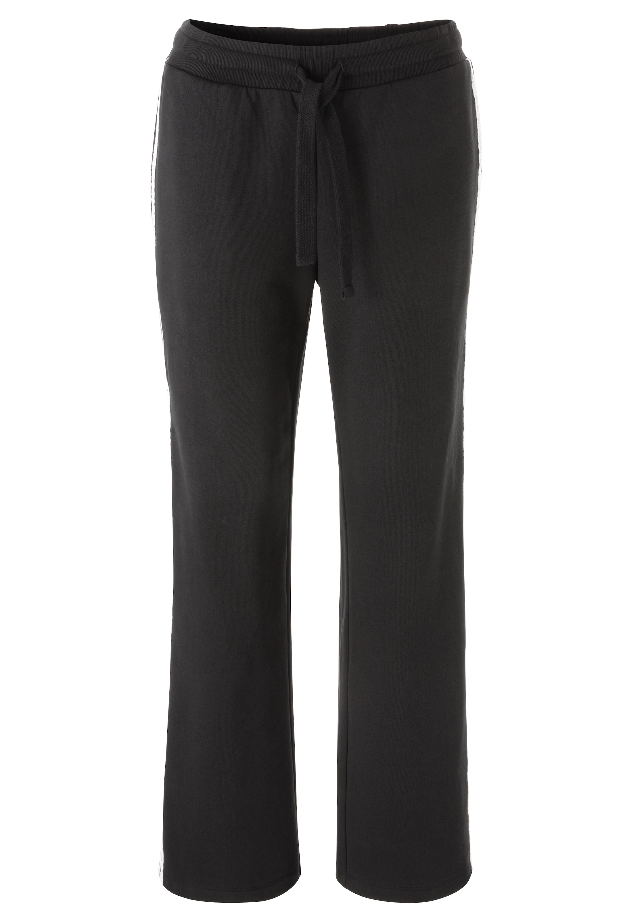 Aniston CASUAL Schlupfhose, mit Spitzenband und Piping verzierte Seitennähte - NEUE KOLLEKTION
