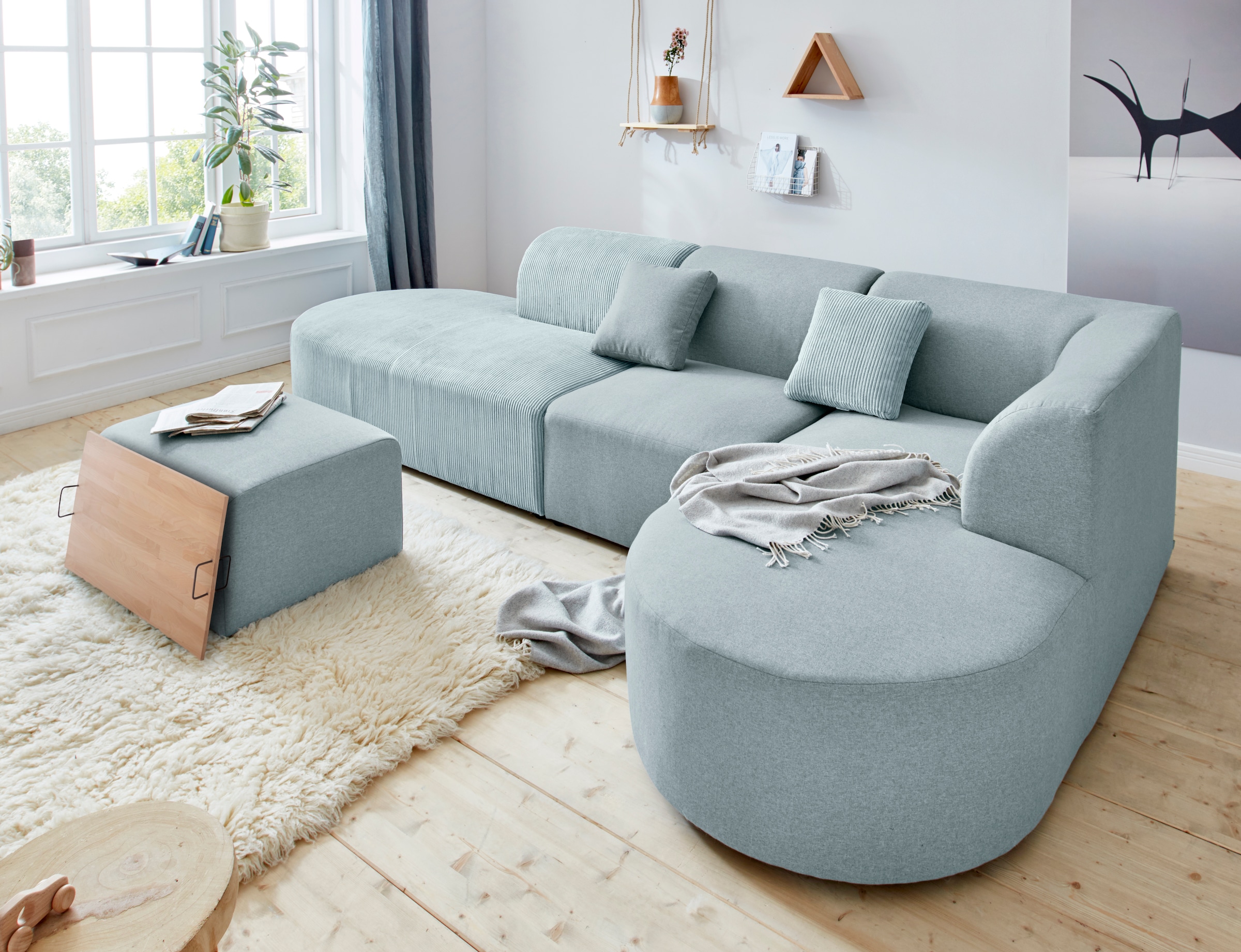 andas Sofa-Eckelement »Alesund«, als Einzelteile oder Modulteil