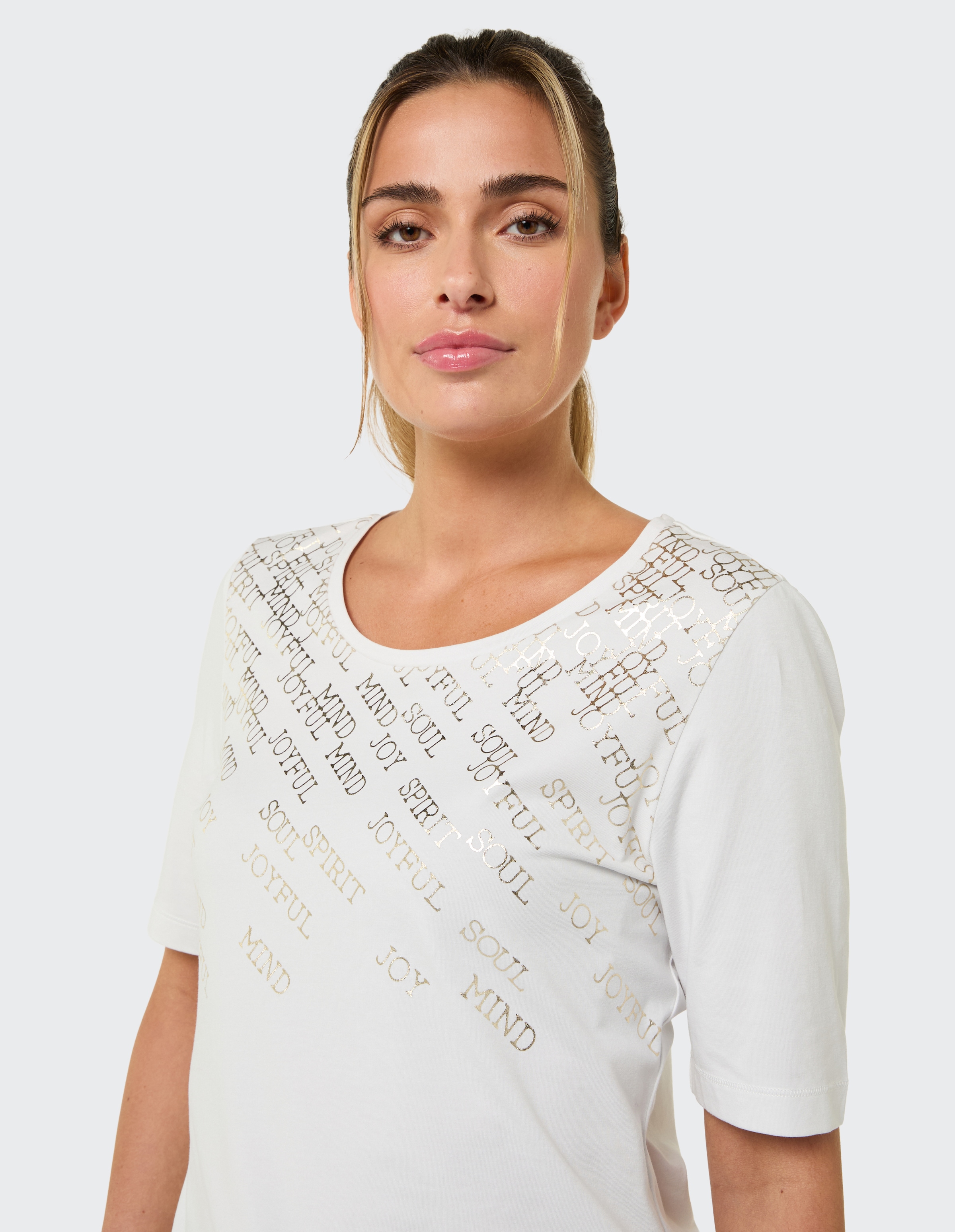 Joy Sportswear T-shirt »D T-SHIRT ILARA« pour adultes, en coton et élasthanne