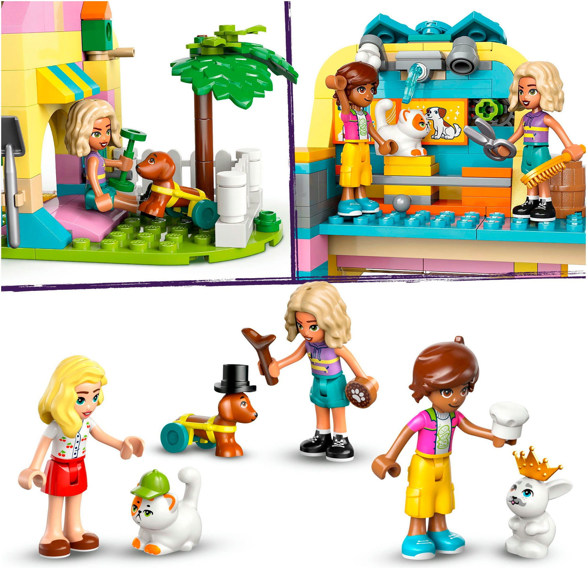 LEGO® Konstruktionsspielsteine »Geschäft für Haustierzubehör (42650), LEGO Friends« Made in Europe