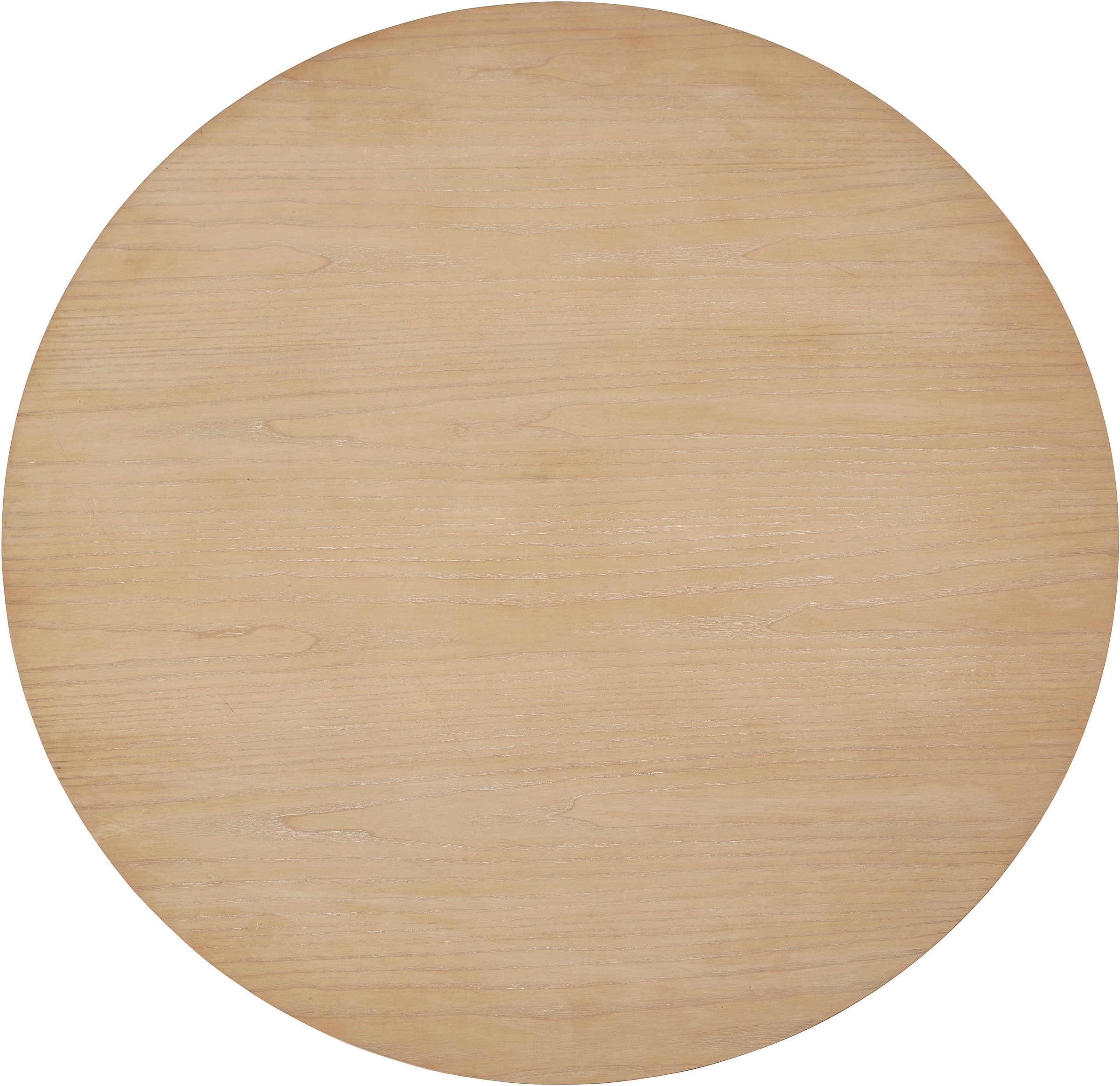 s.Oliver Couchtisch »Hemmon«, (1 St.), mit massivem Eschenfuss, edler Echtholzplatte, Durchmesser 80 cm