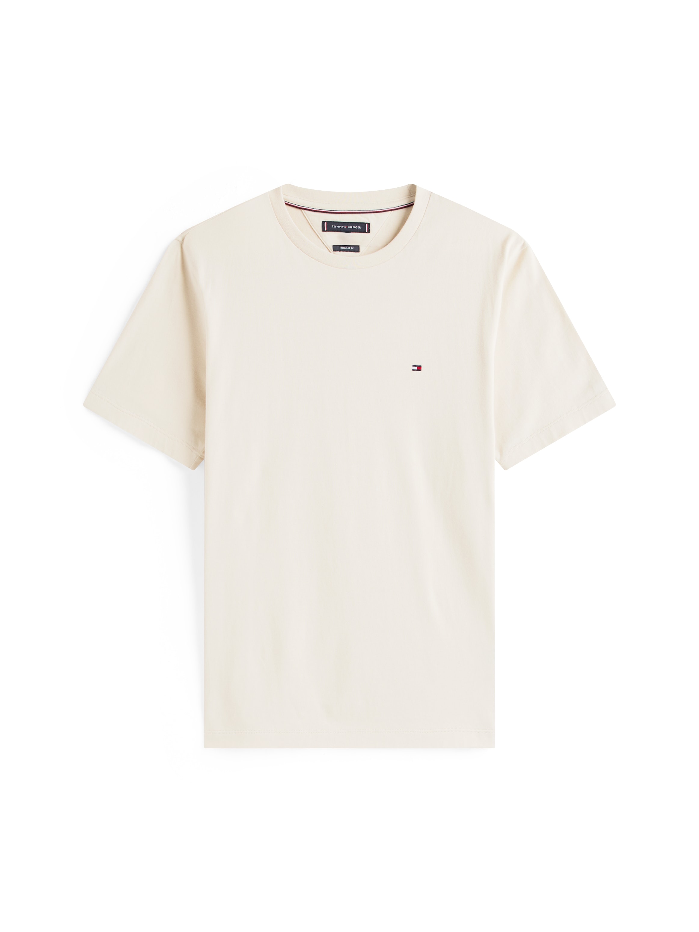 Tommy Hilfiger T-Shirt »ESSENTIAL REG FIT SOLID TEE«, mit Rundhalsausschnitt