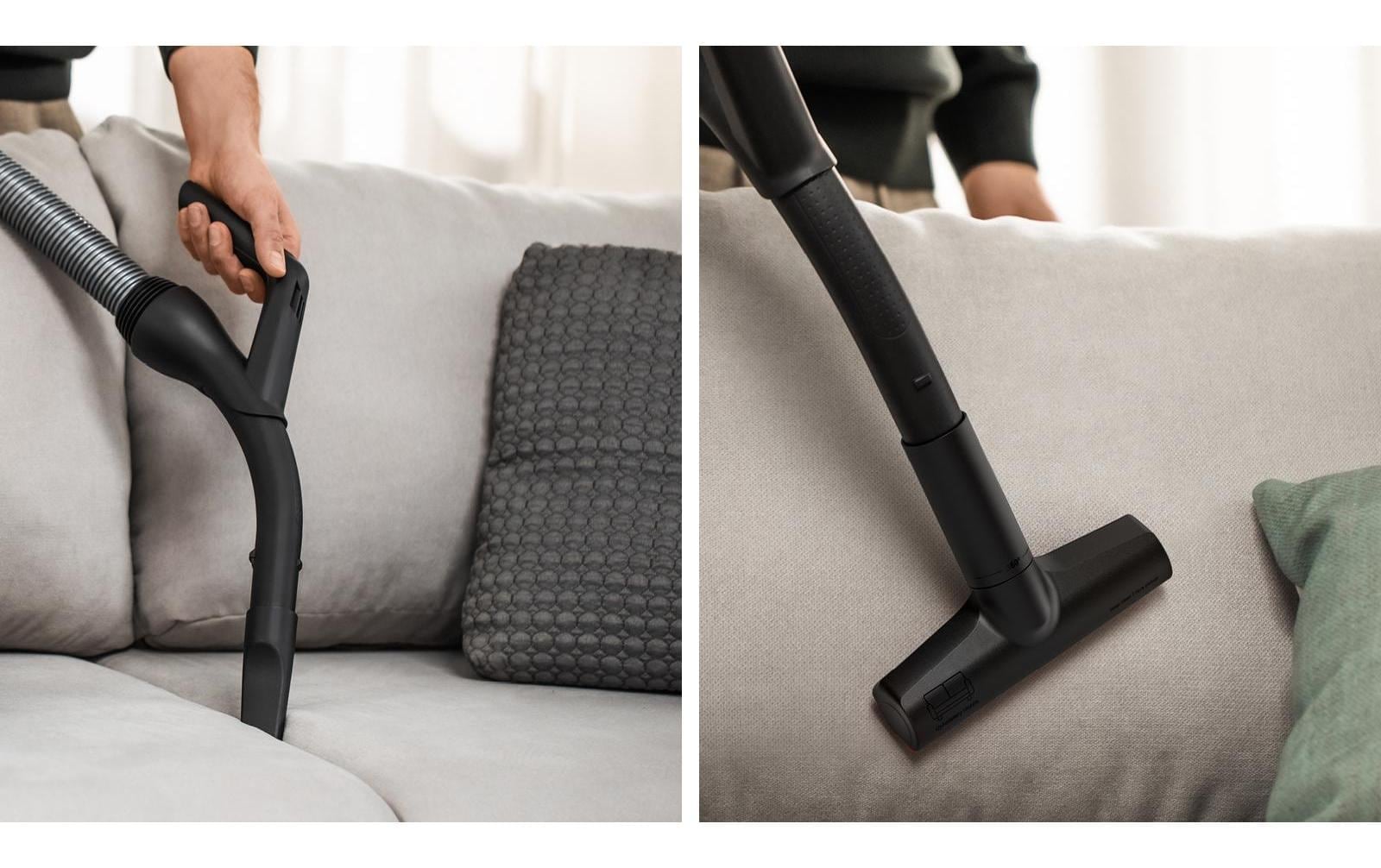 SIEMENS Bodenstaubsauger »Z7.0 VSZ7XTRM, ideal für Allergiker, Hygiene-Filter, Made in Germany« 750 W mit Beutel für Parkett, Teppich, Fliesen, XXL-Polsterdüse, XXL-Fugendüse, leise