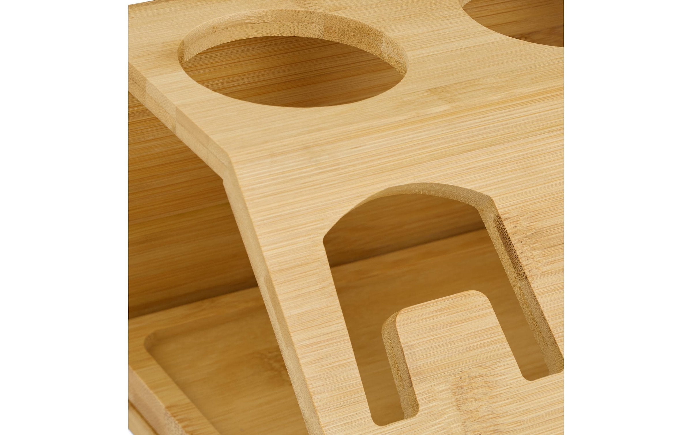 relaxdays Porte-bouteilles »für 3 Flaschen«