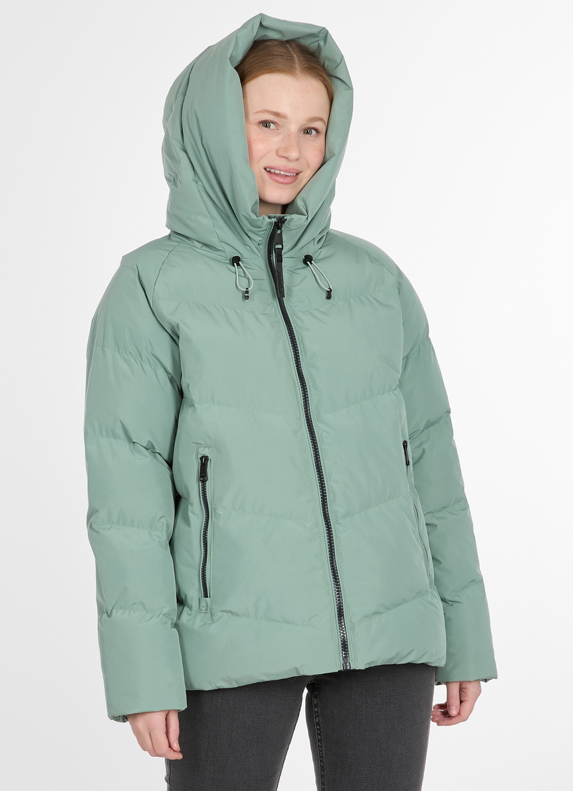Image of Ragwear Steppjacke "CESSI" mit Kapuze mit Reissverschlusstaschen